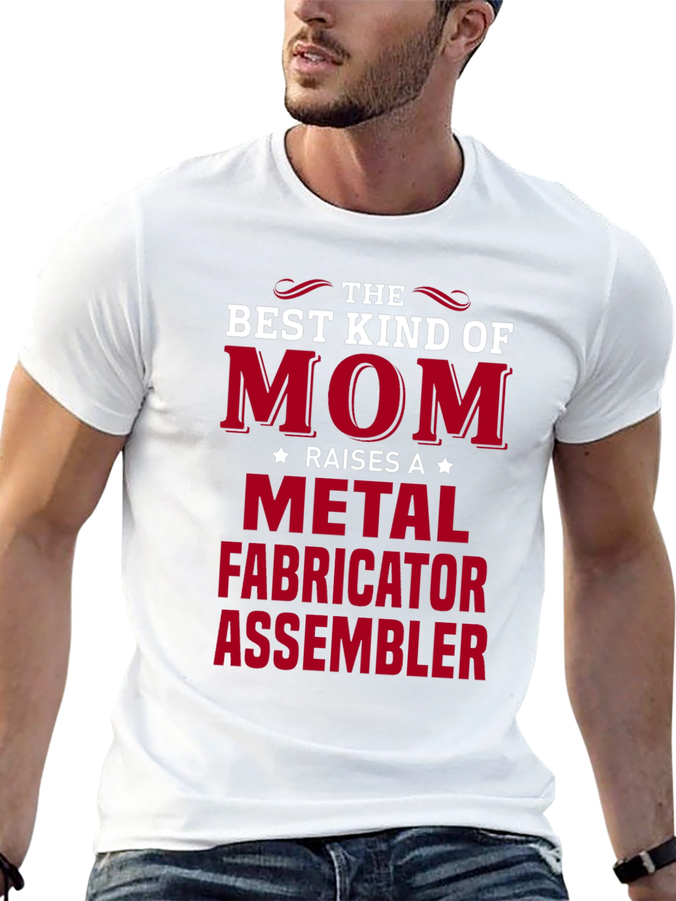 Mom Raises a Metal Fabricator T-Shirt