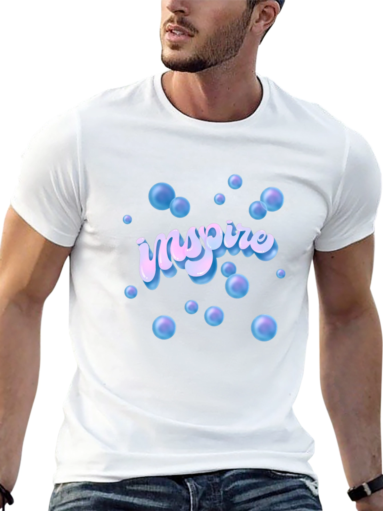 Inspire Bubble Graphic T-Shirt