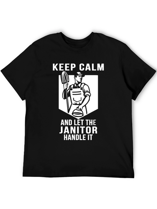 Keep Calm Janitor T-Shirt