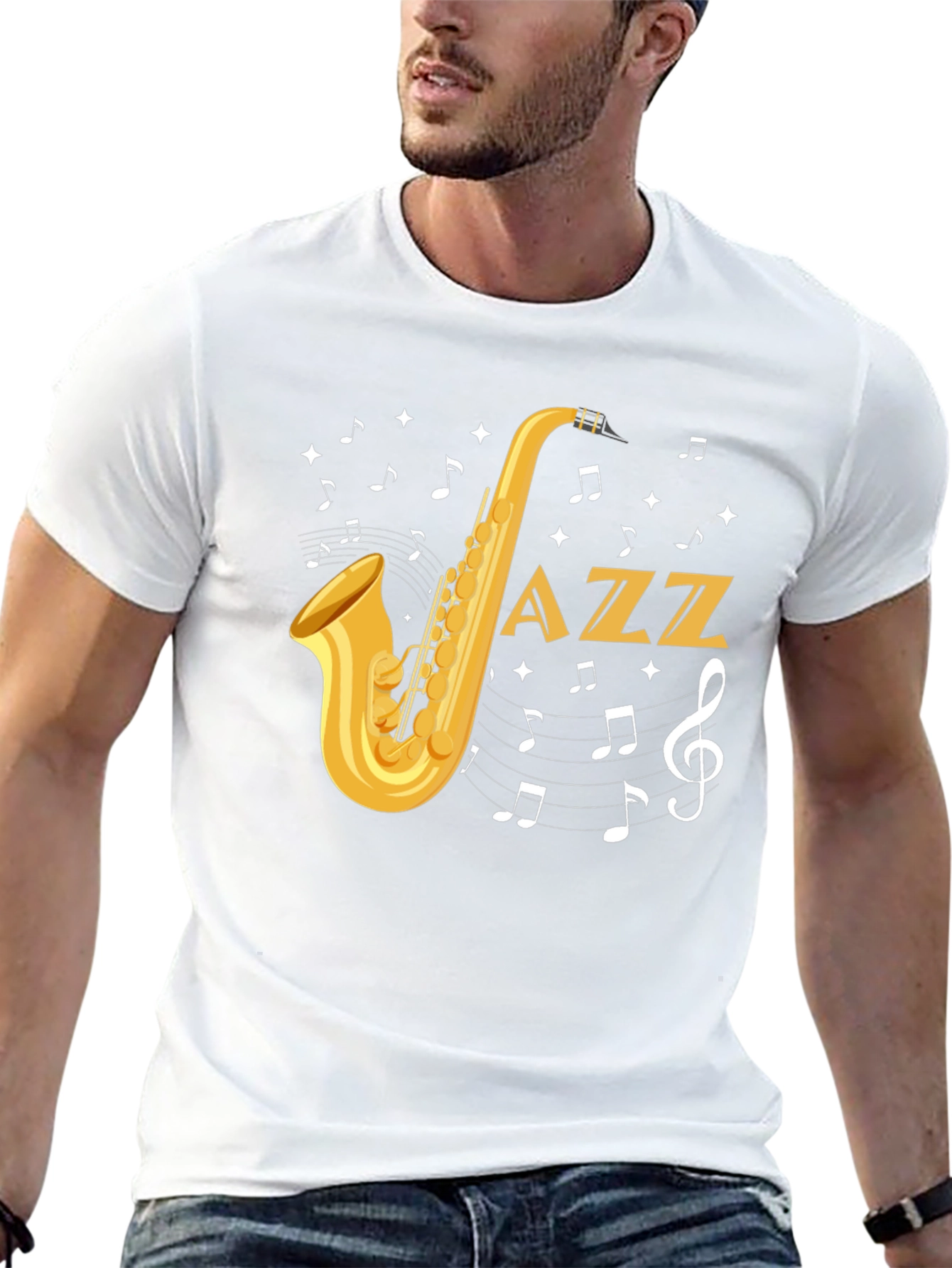 Jazz Saxophone Music T-Shirt