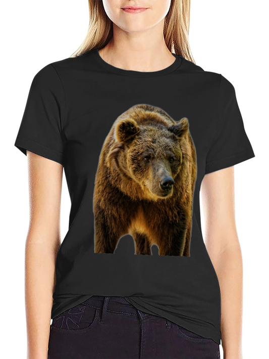Bear Graphic Black T-Shirt