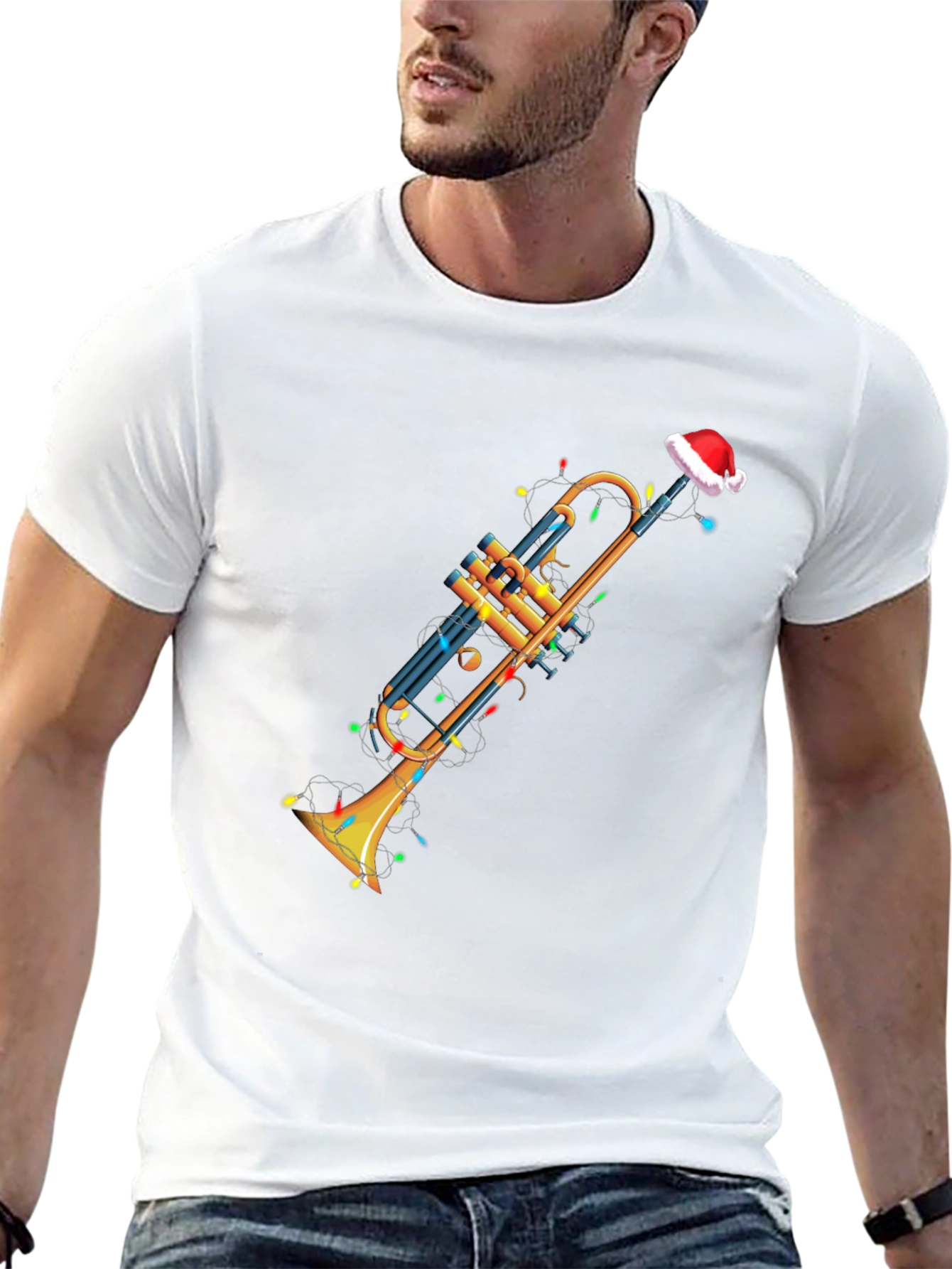 Festive Trumpet Christmas Tee