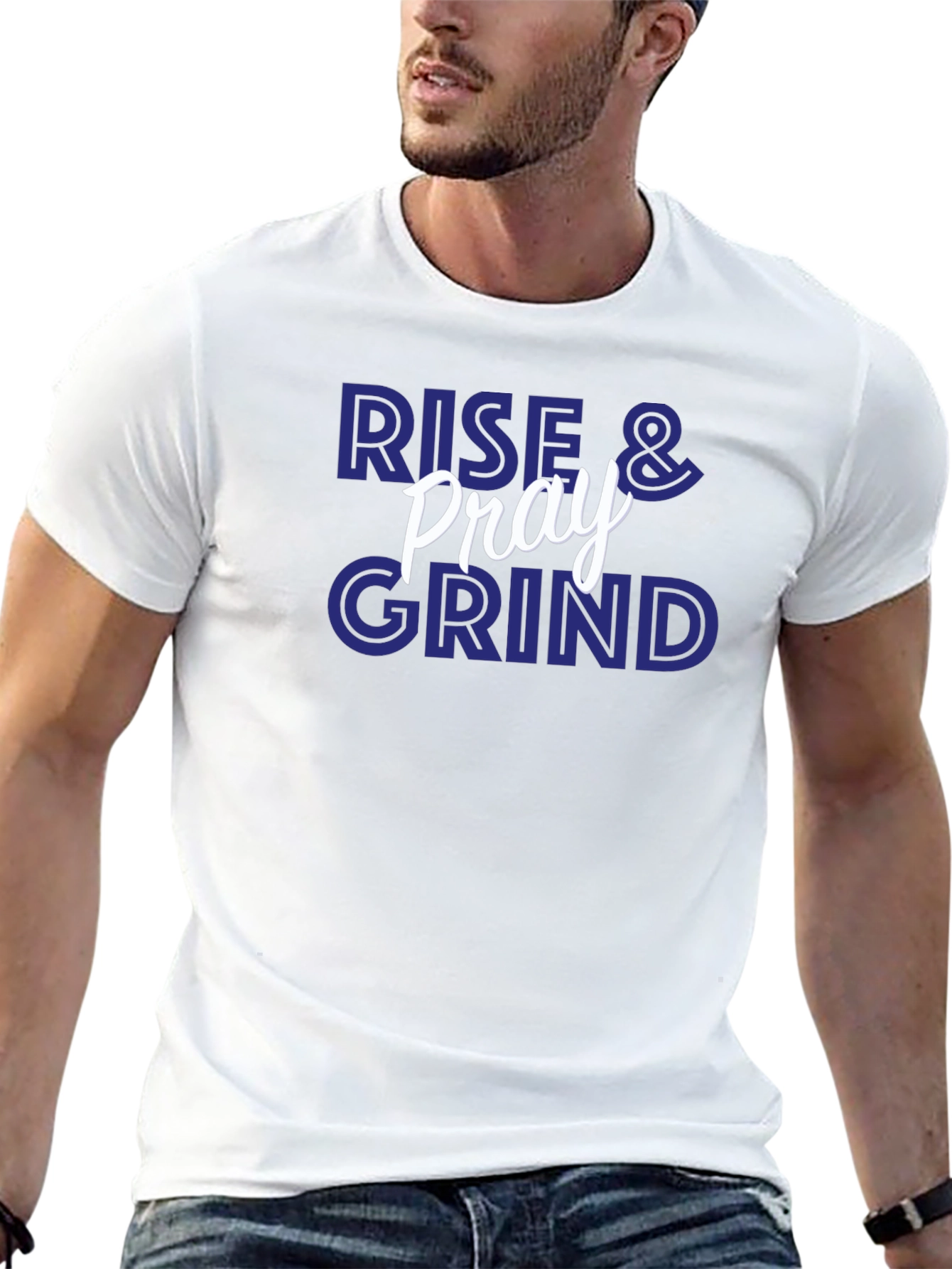 Rise & Pray Grind Graphic T-Shirt