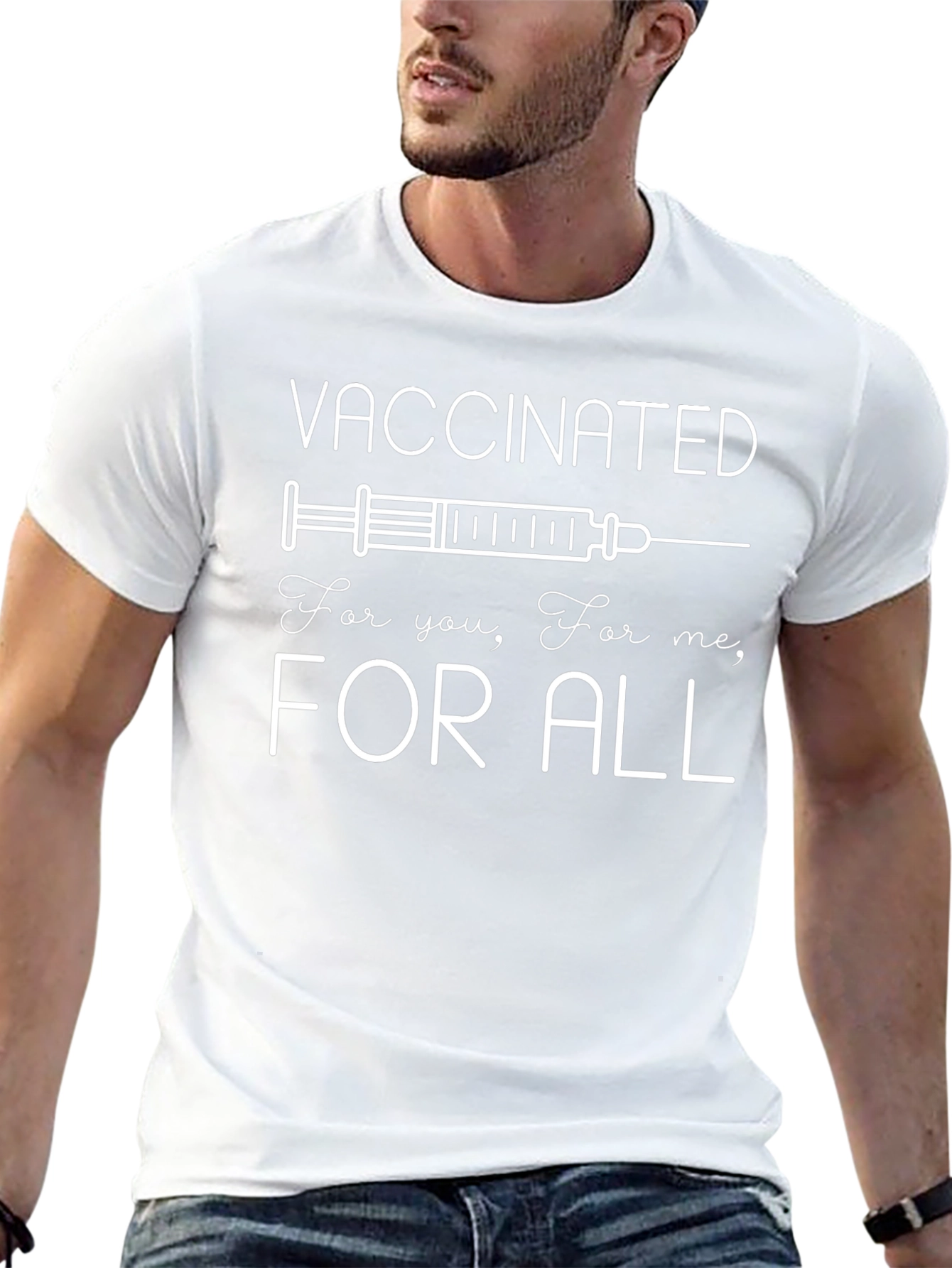 Vaccinated For All T-Shirt