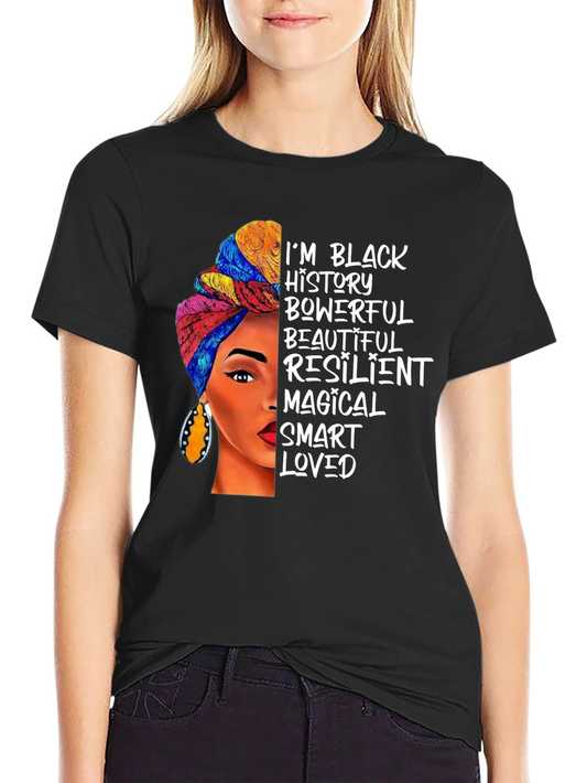 Black History Womens Empowerment T-Shirt