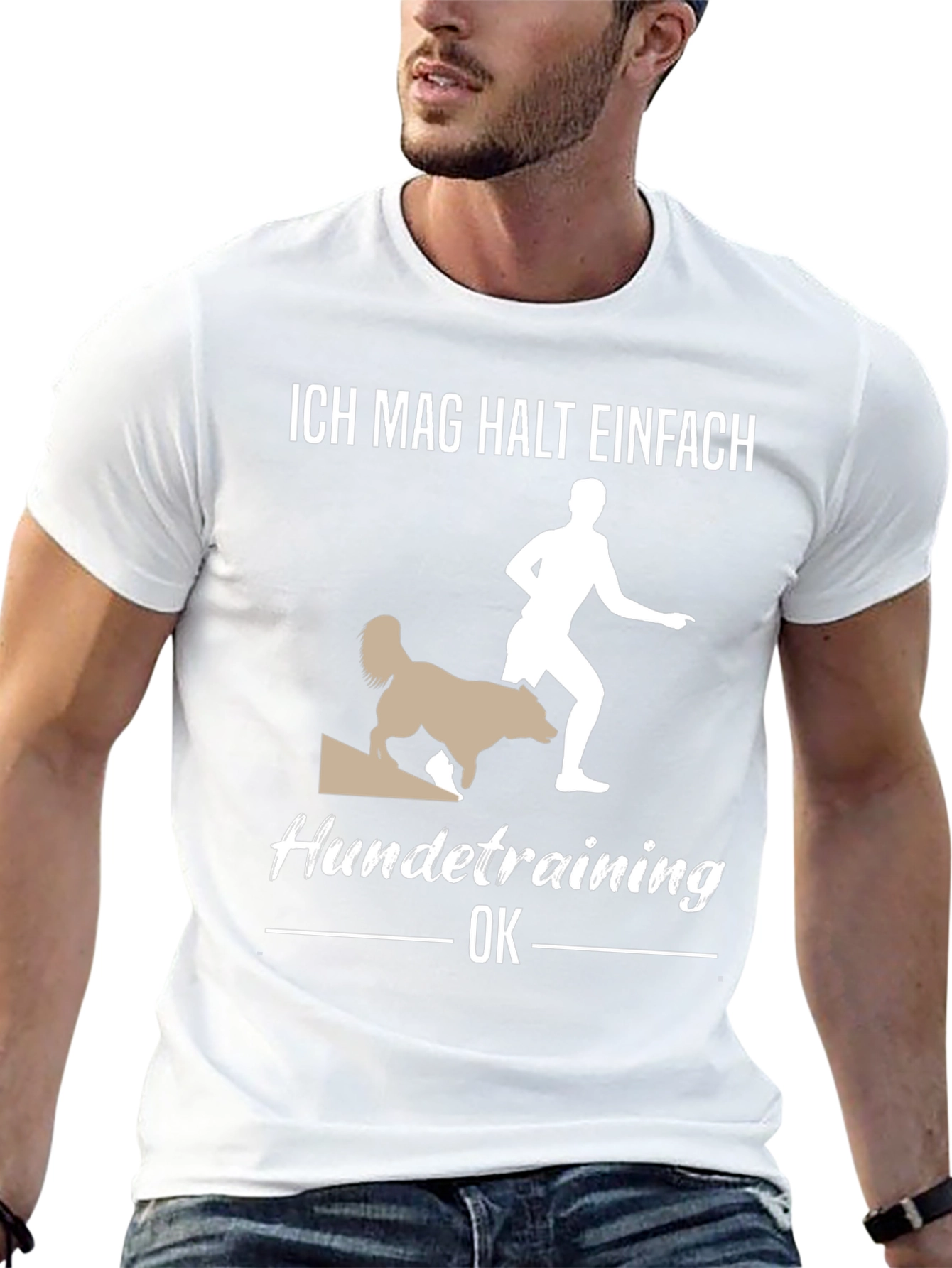 Ich Mag Halt Einfach Hundetraining OK T-Shirt