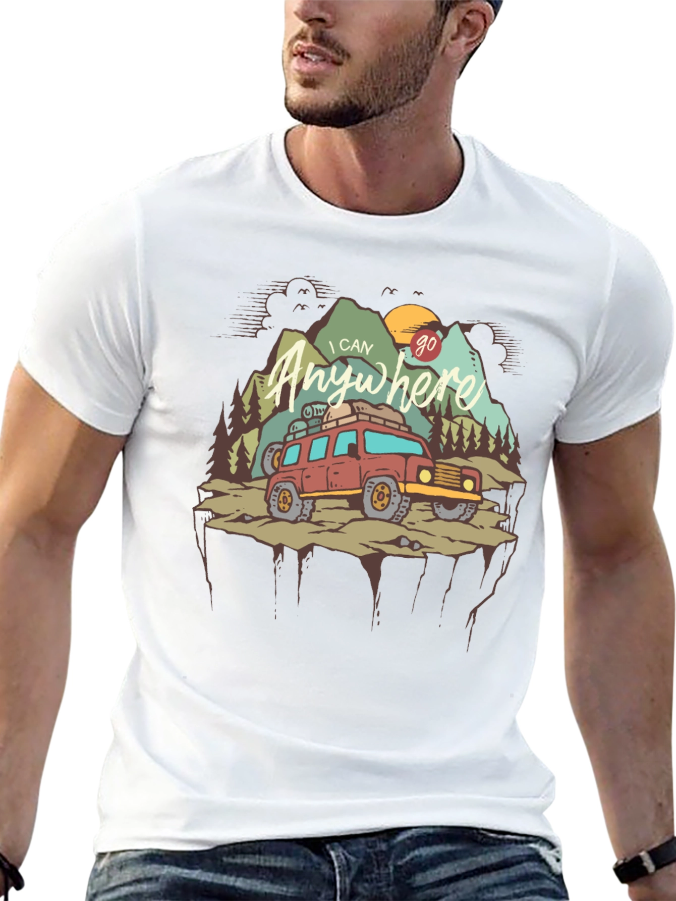 Adventure Awaits: I Can Go Anywhere Graphic Tee
