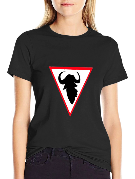 Buffalo Silhouette Tee - Stylish Graphic Print Shirt