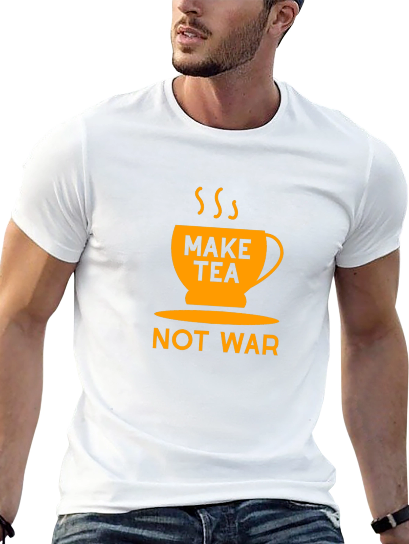 Make Tea Not War Graphic T-Shirt