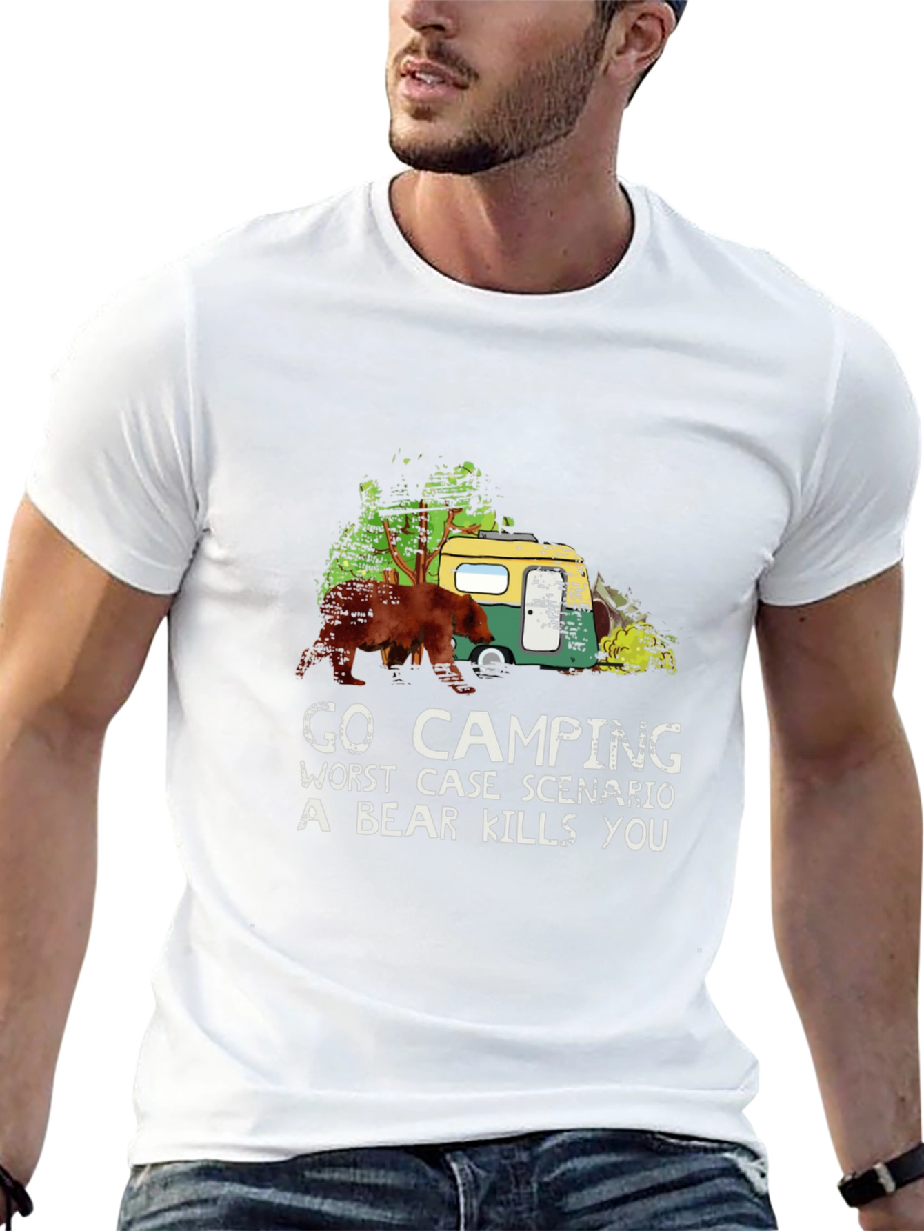 Go Camping Bear T-Shirt