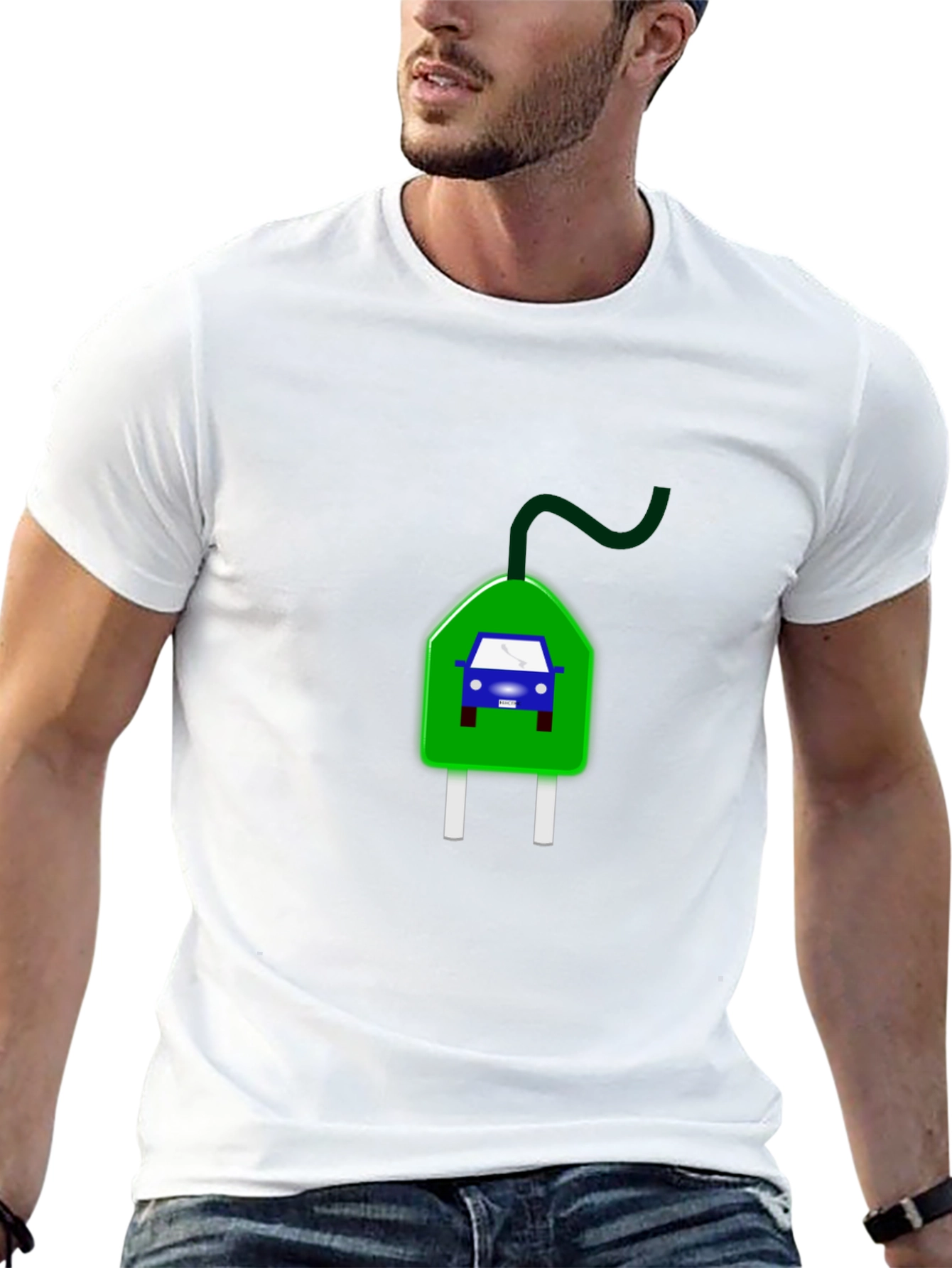 Electric Car Plug T-Shirt