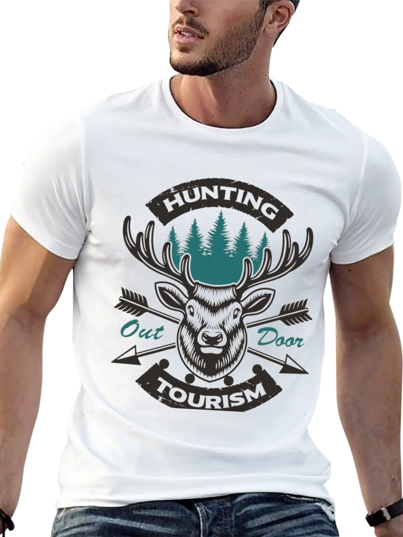 Hunting Outdoor Tourism T-Shirt