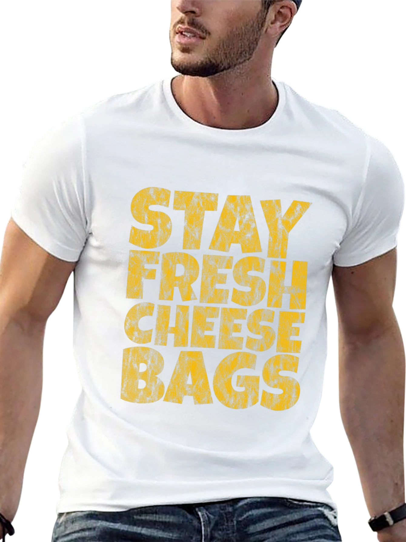 Stay Fresh Cheese Bags Graphic Tee