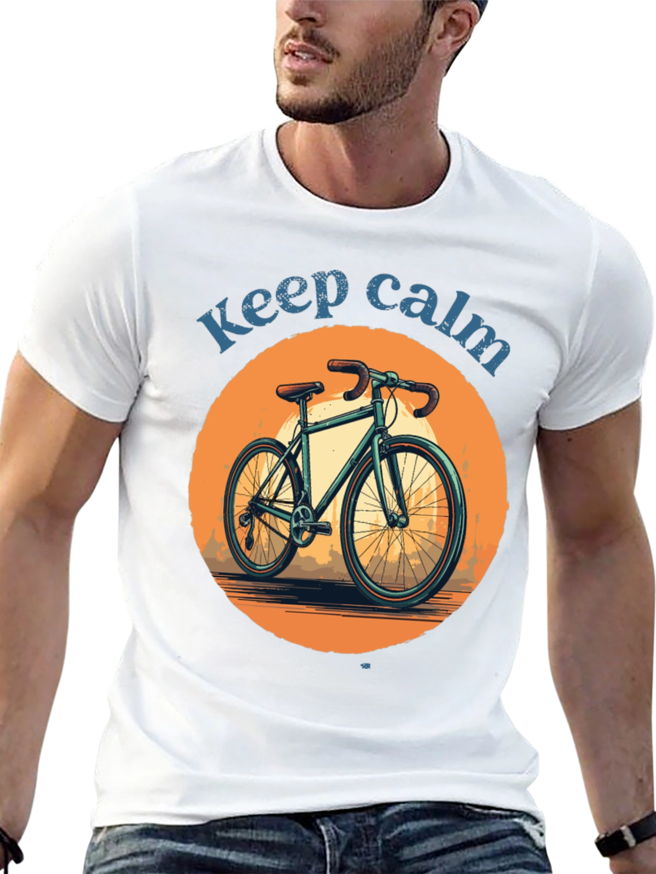 Keep Calm Ride Bike T-Shirt