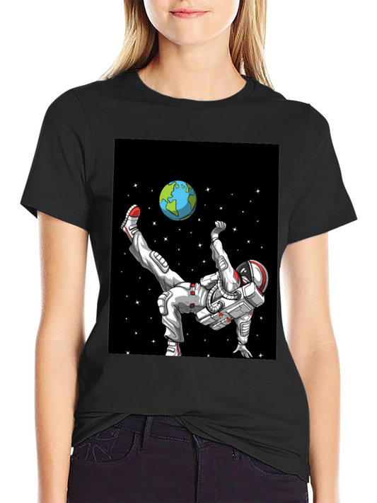 Astronaut Soccer T-Shirt - Space Kick!