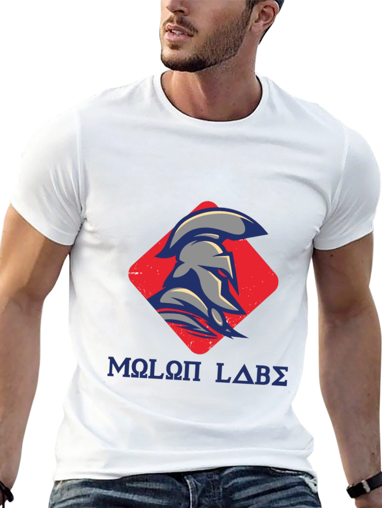 Molon Labe Spartan T-Shirt - Black