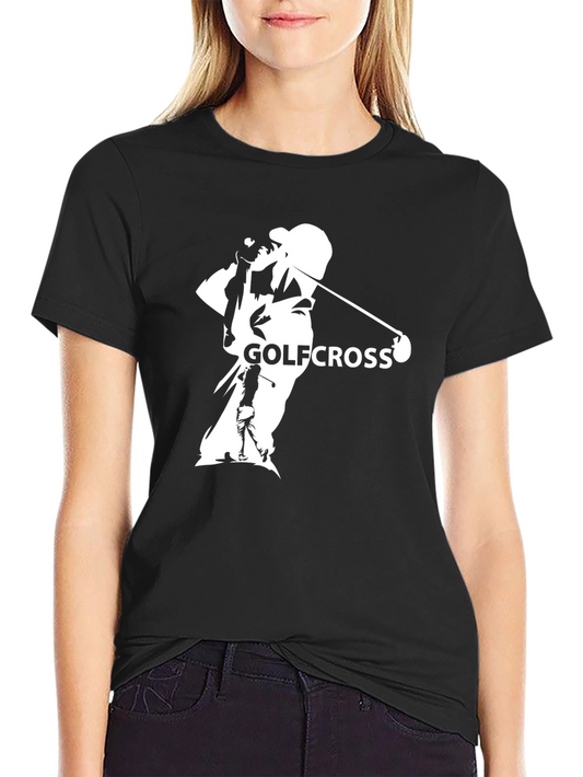Golfcross Tee: Stylish Golfer Graphic T-Shirt