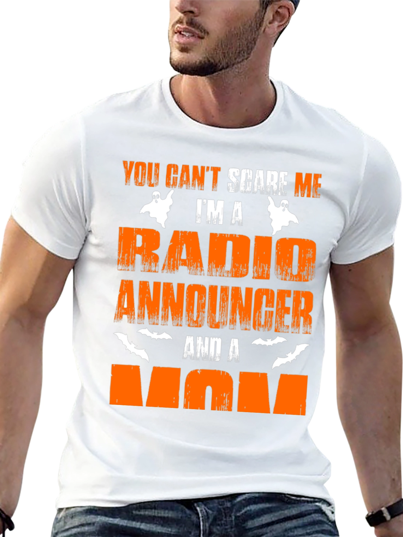 Radio Announcer Mom Halloween T-Shirt