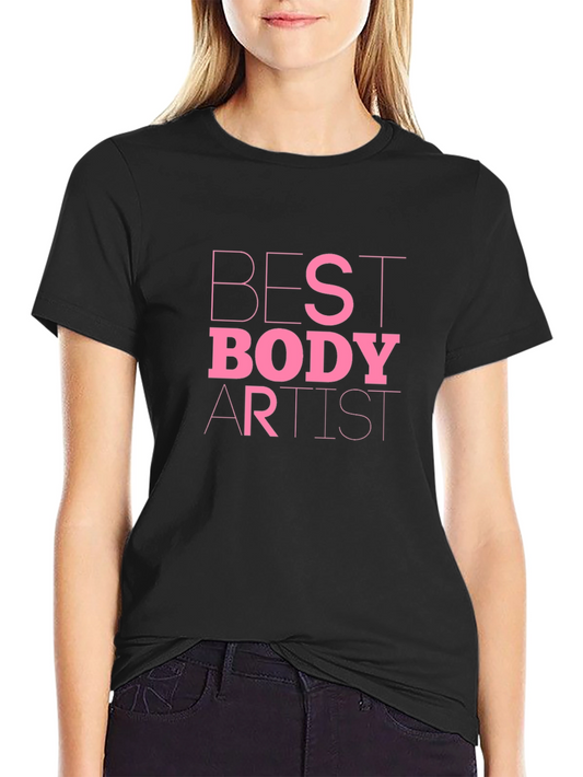 Best Body Artist Black T-Shirt
