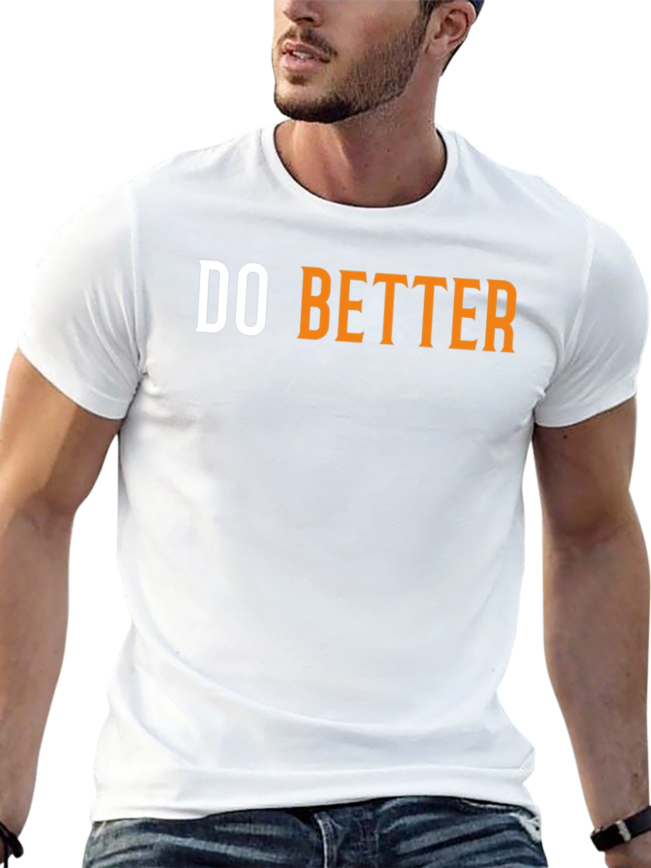 Do Better Graphic Tee - Black Cotton T-Shirt