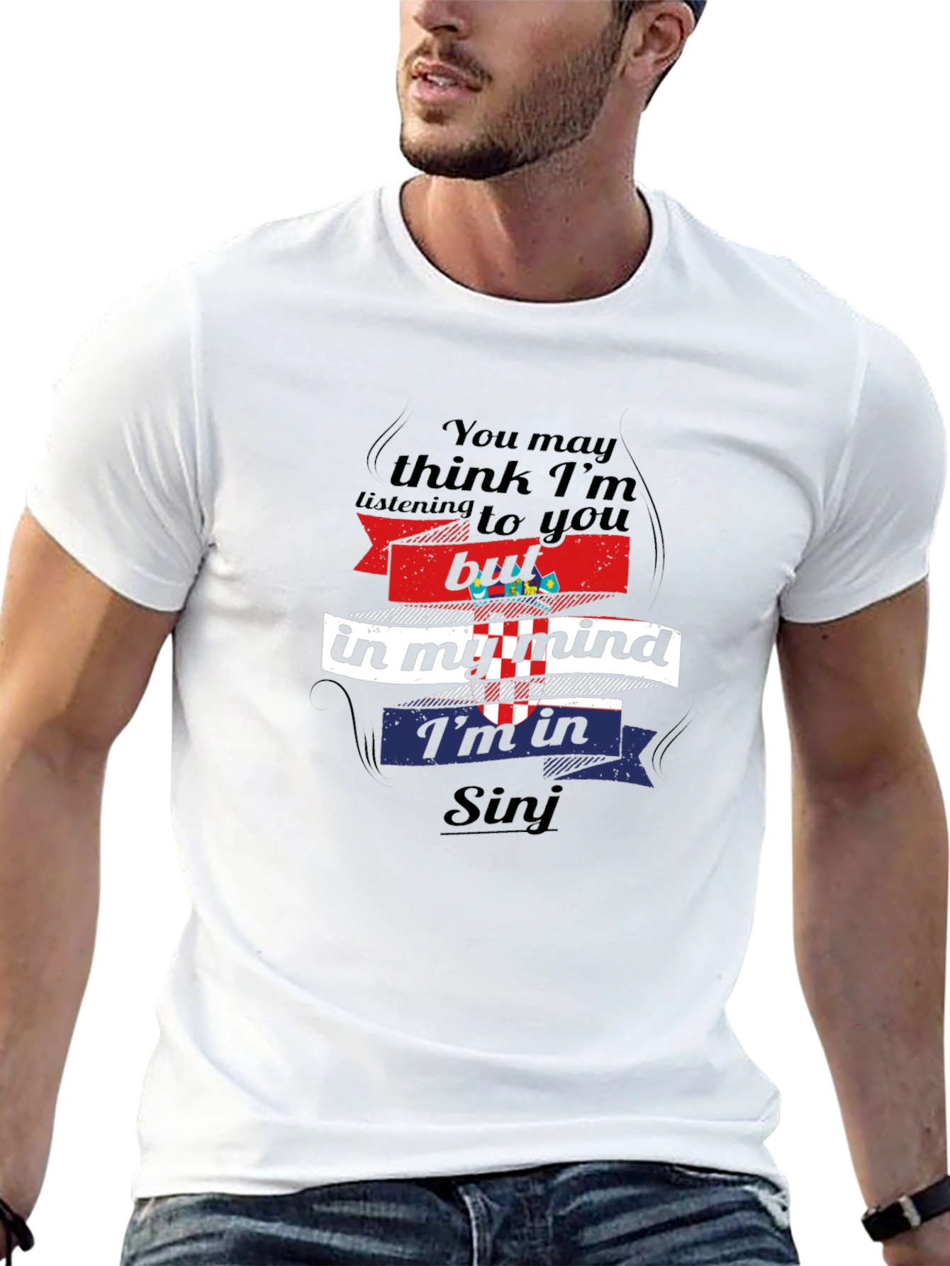 Croatian Pride T-Shirt - Thinking of Sinj