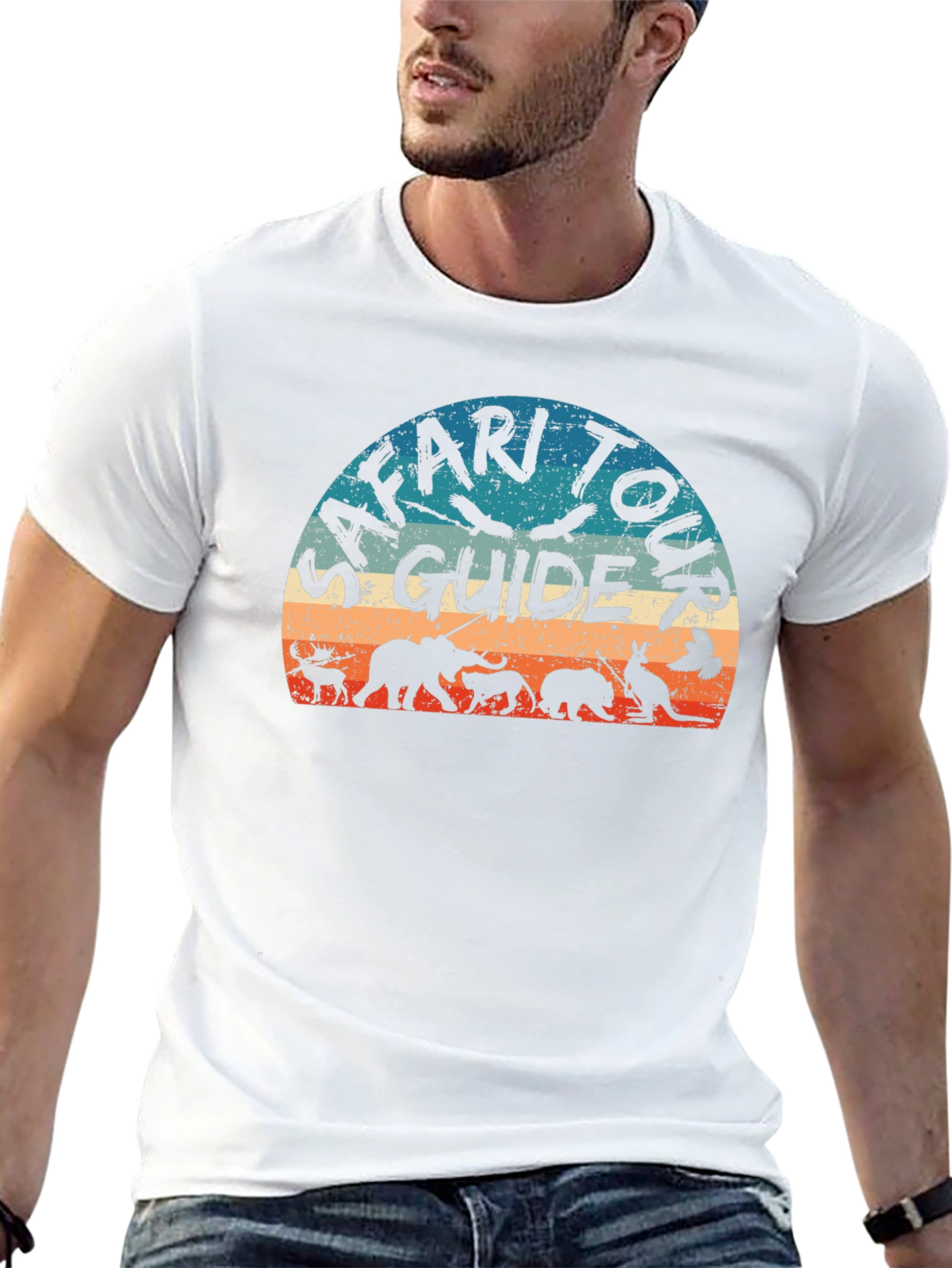 Safari Tour Guide Graphic Tee