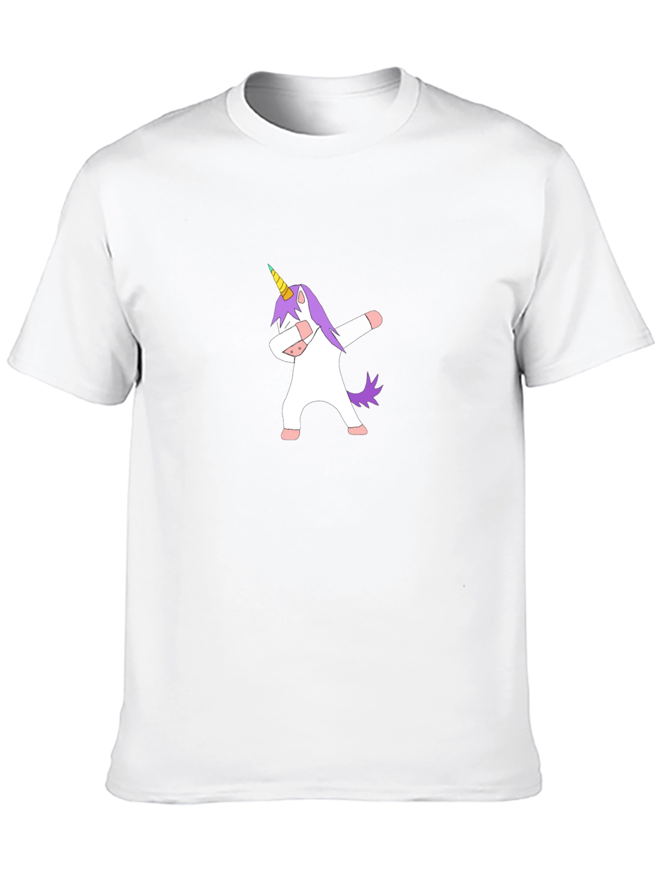 Unicorn Dab Black T-Shirt