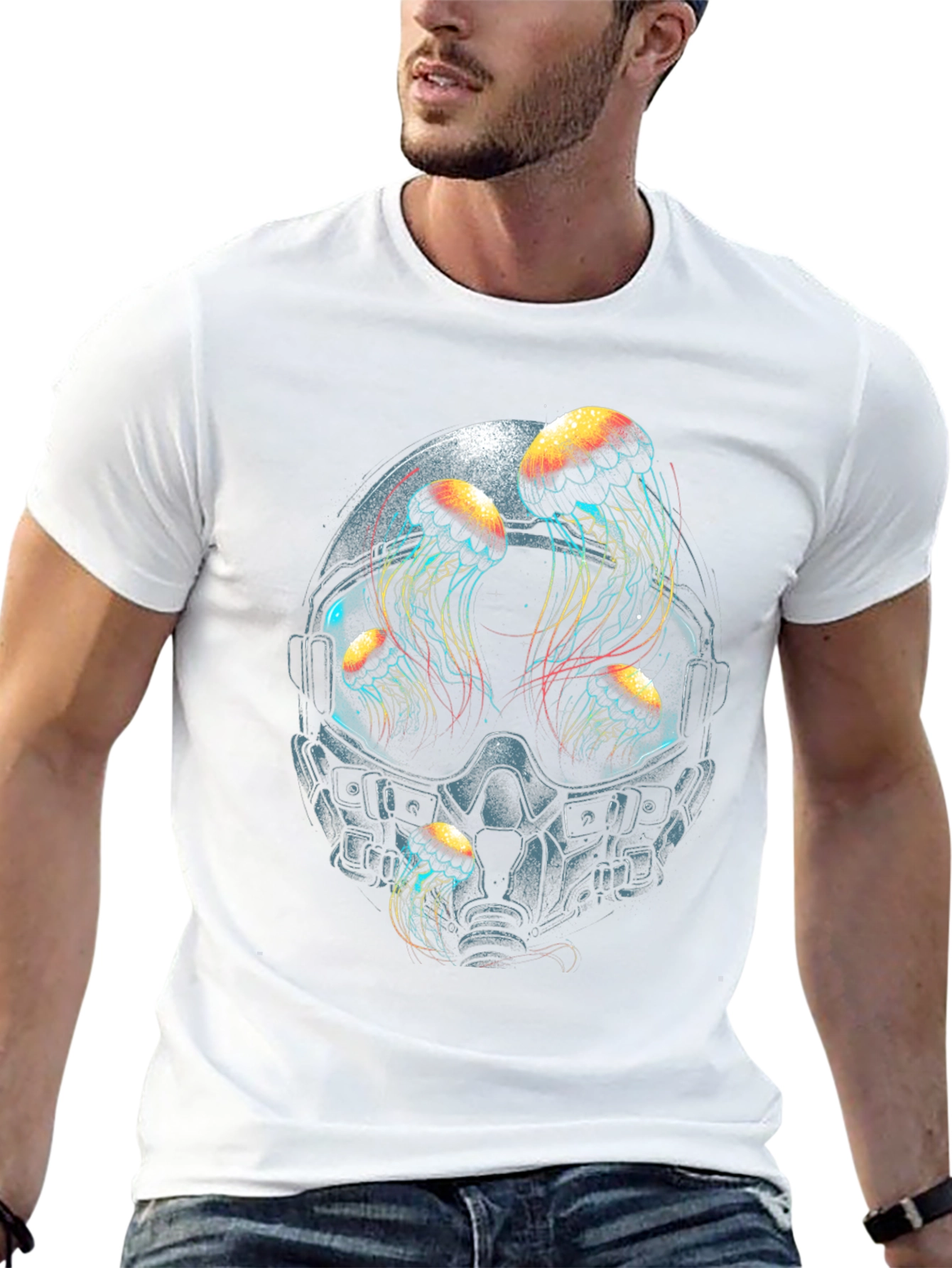 Jellyfish Pilot Black T-Shirt