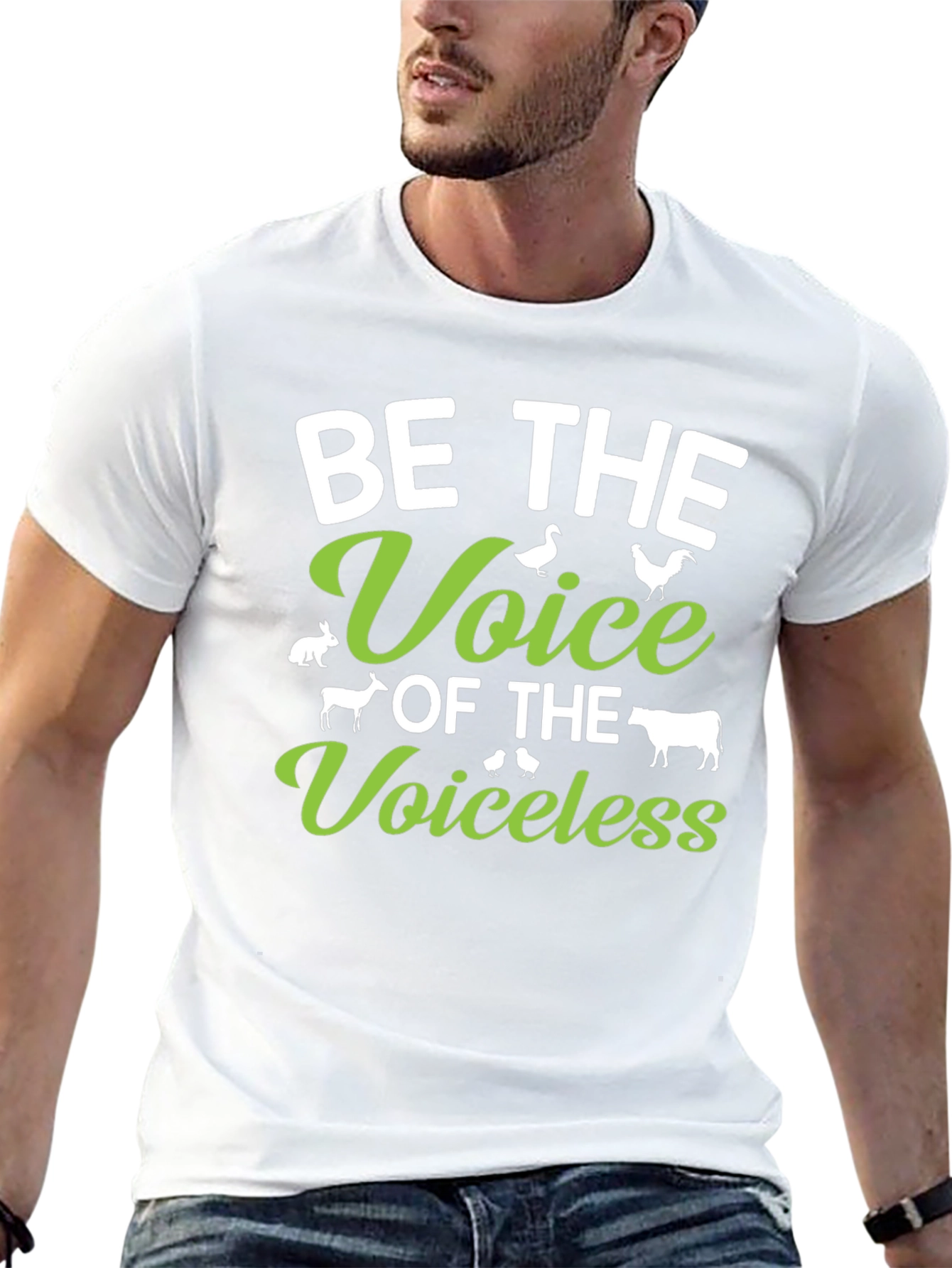 Be the Voice - Vegan Animal Lover T-Shirt