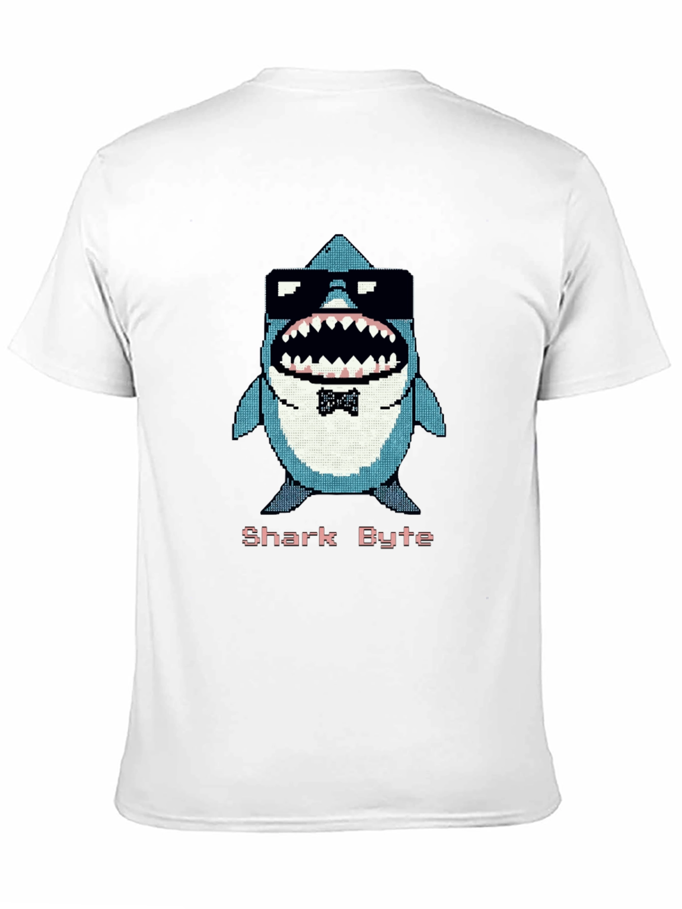 Pixelated Shark Byte T-Shirt