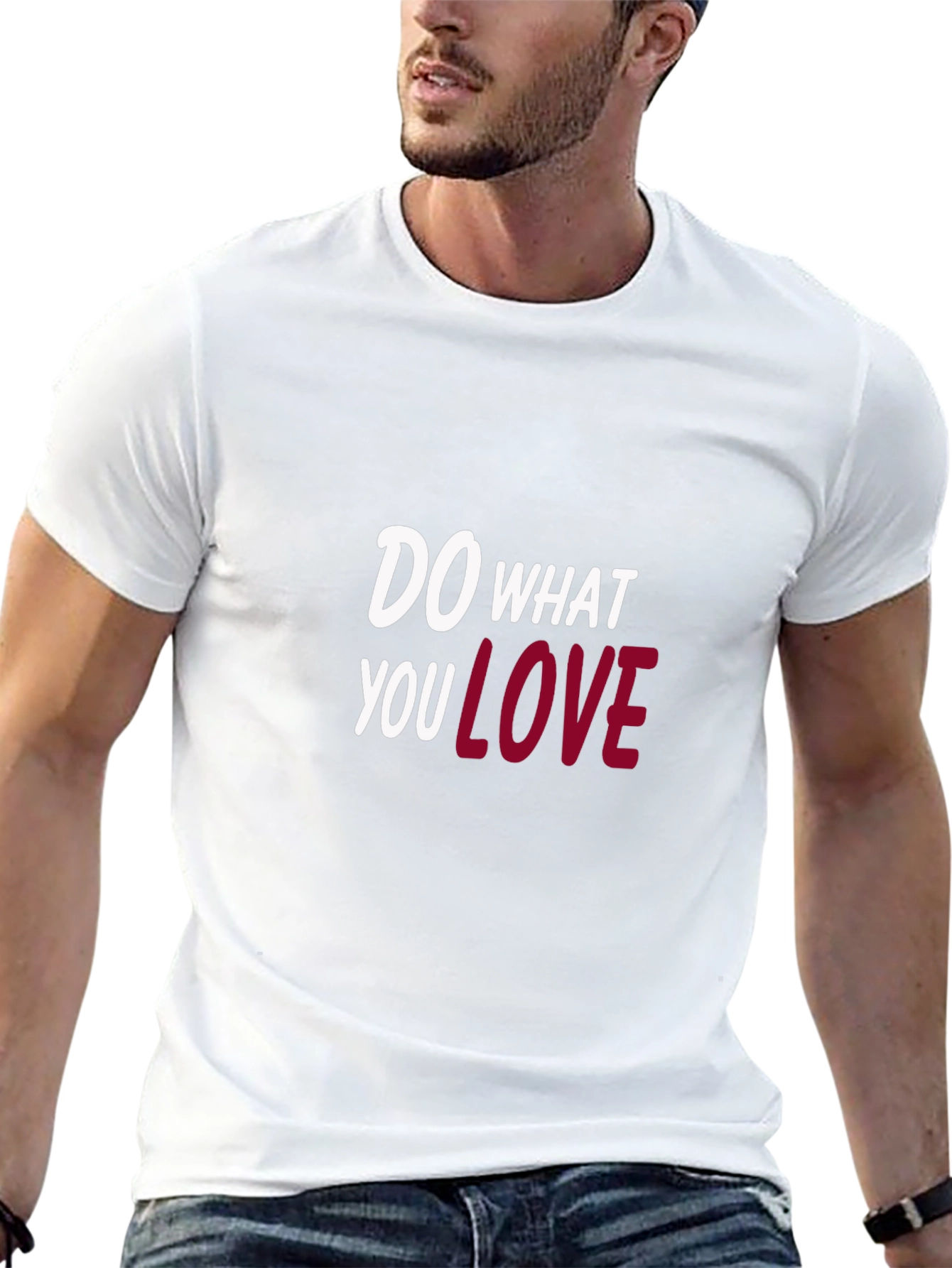 Do What You Love Graphic Tee - Black