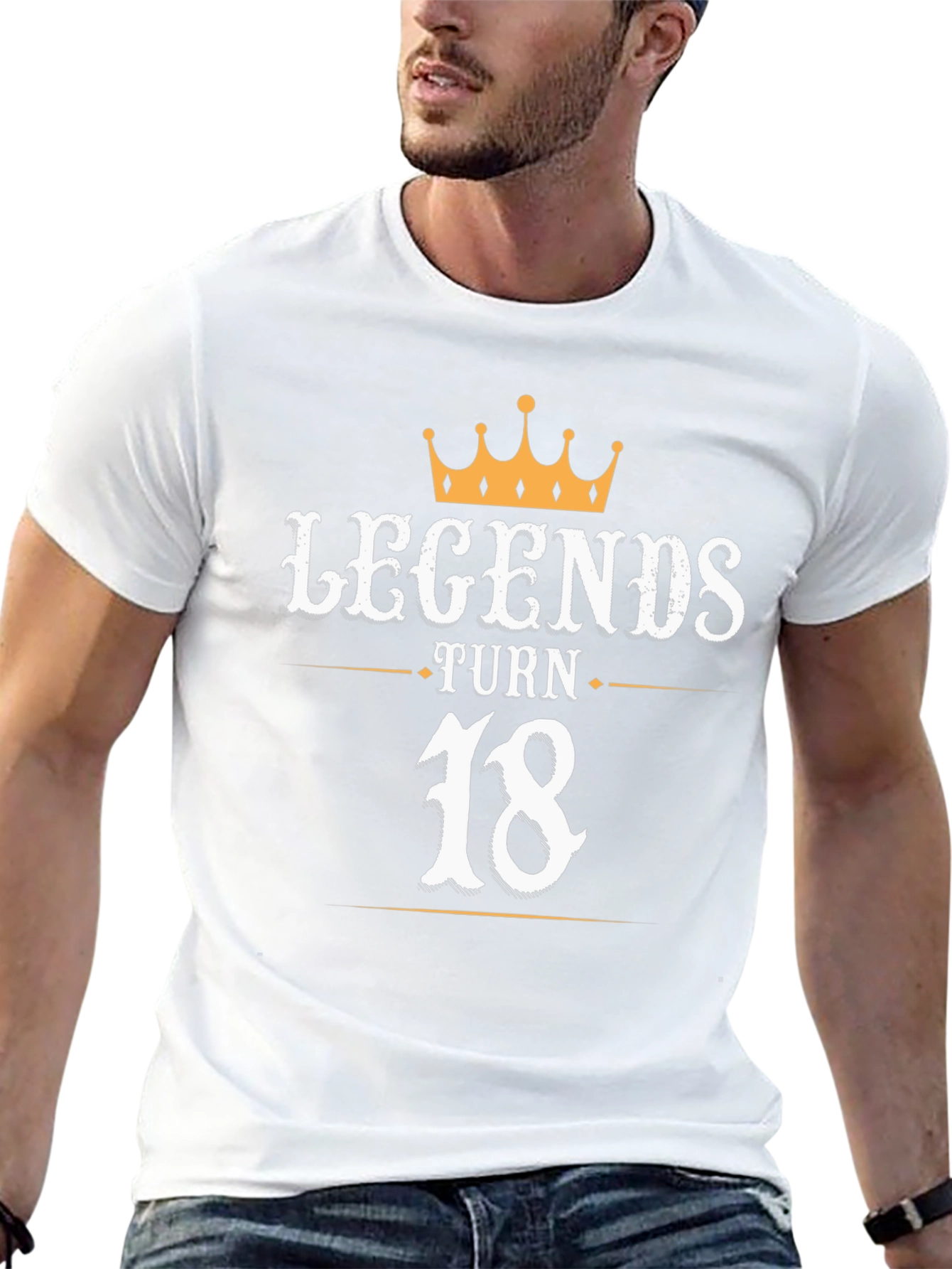 Legends Turn 18 T-Shirt - Birthday Gift Idea