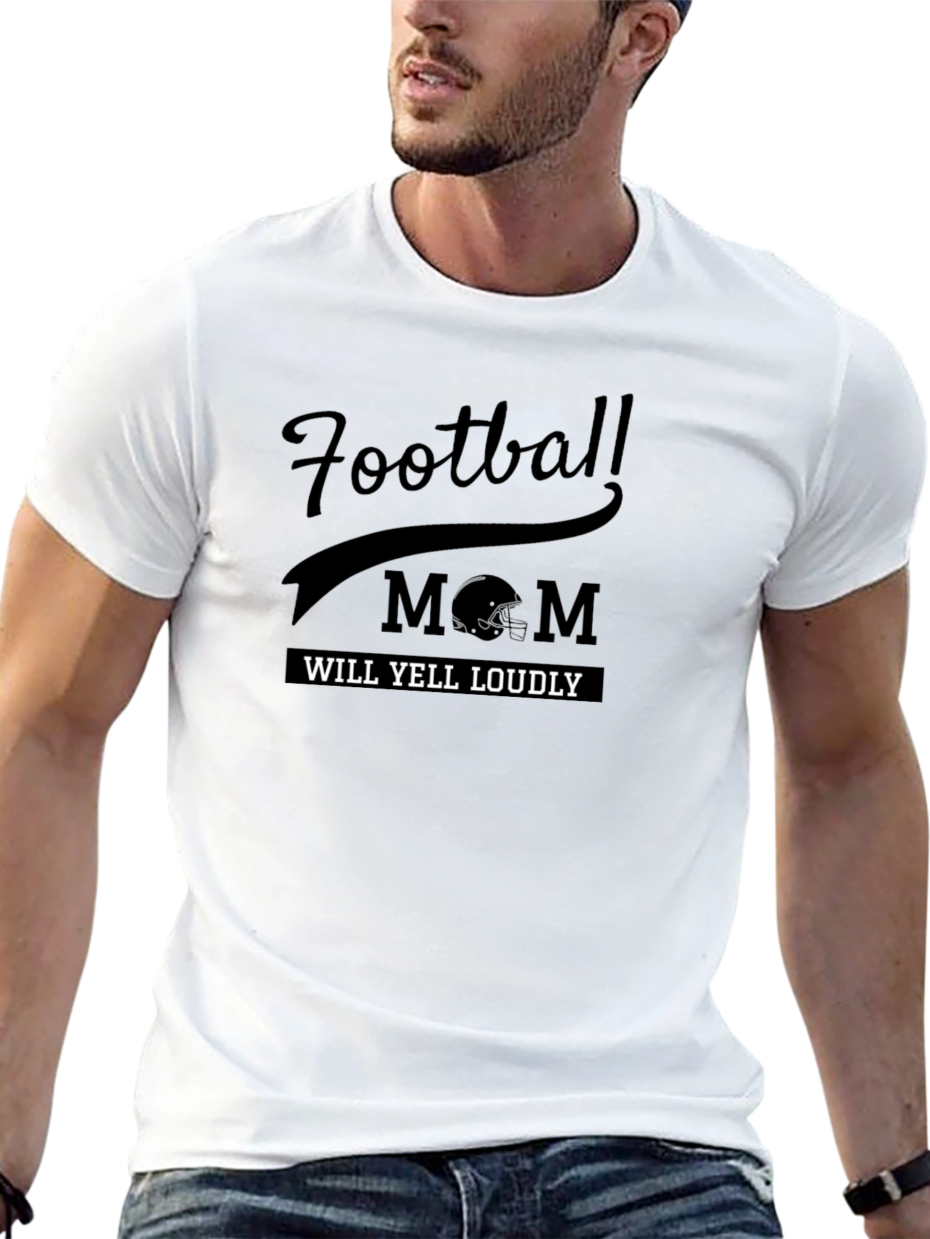 Football Mom Graphic Tee