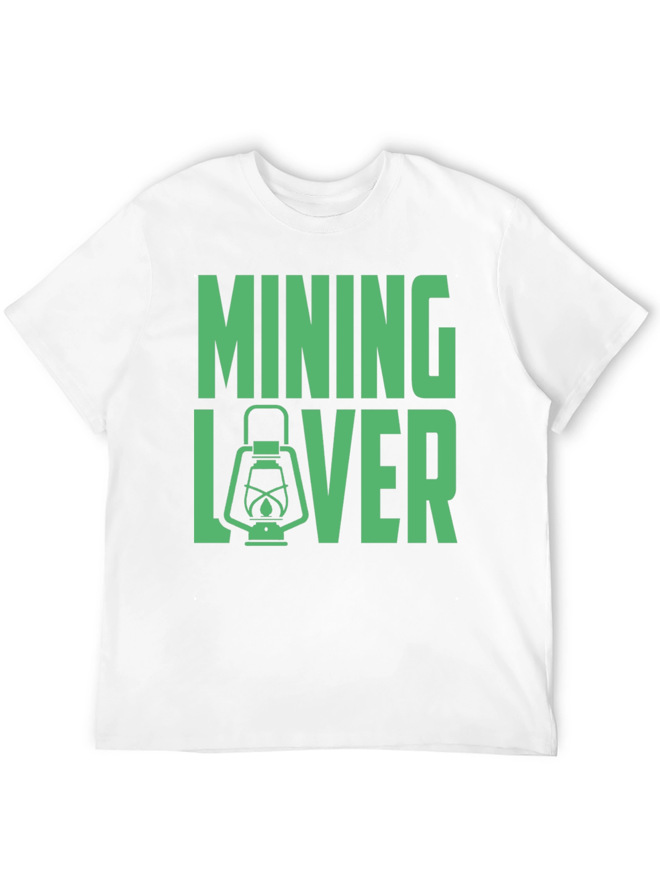 Mining Lover T-Shirt - Miners Lantern Design