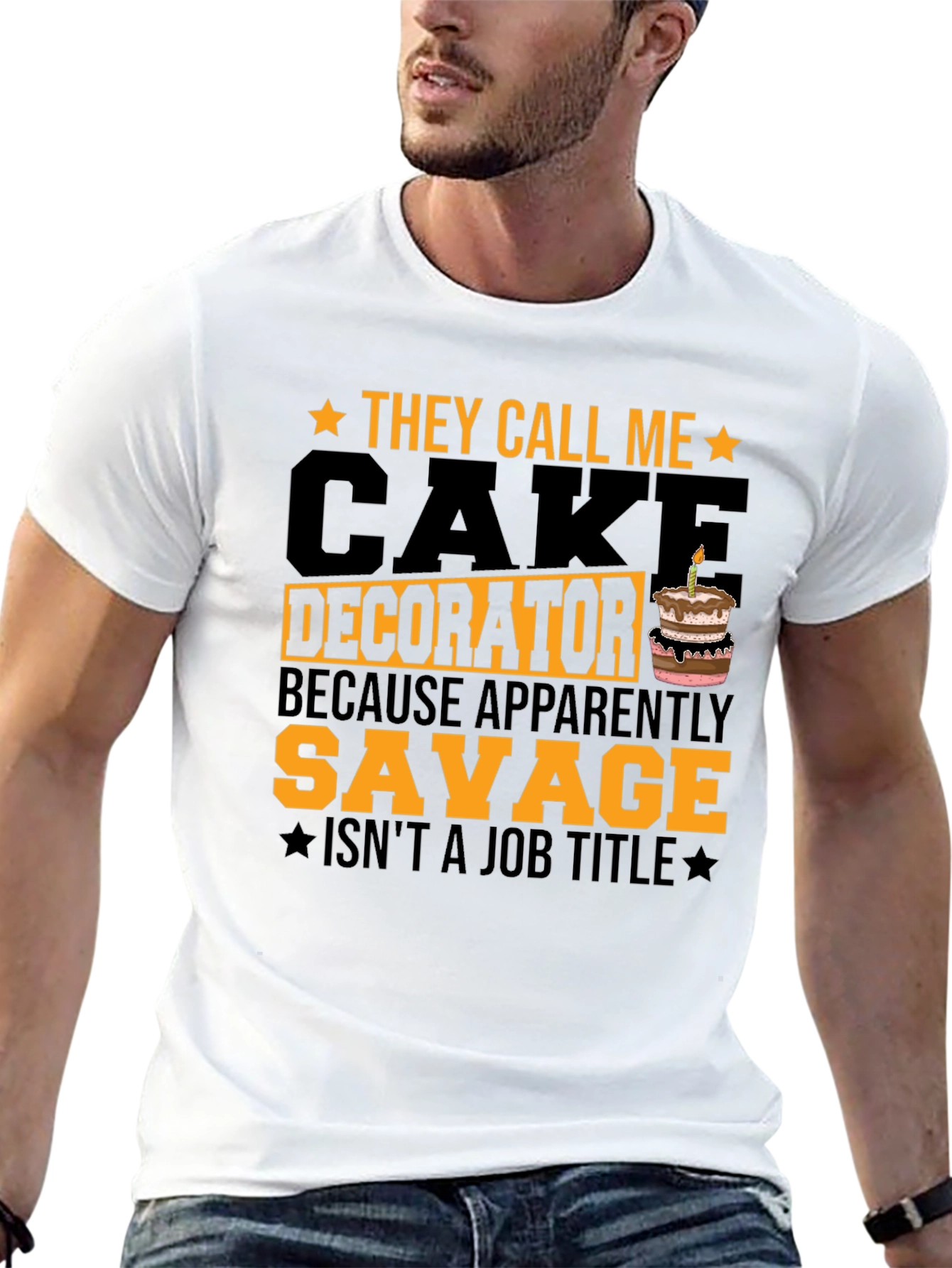 Cake Decorator Savage Funny T-Shirt