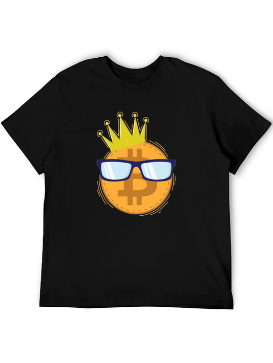 Bitcoin King T-Shirt - Crypto Currency Tee