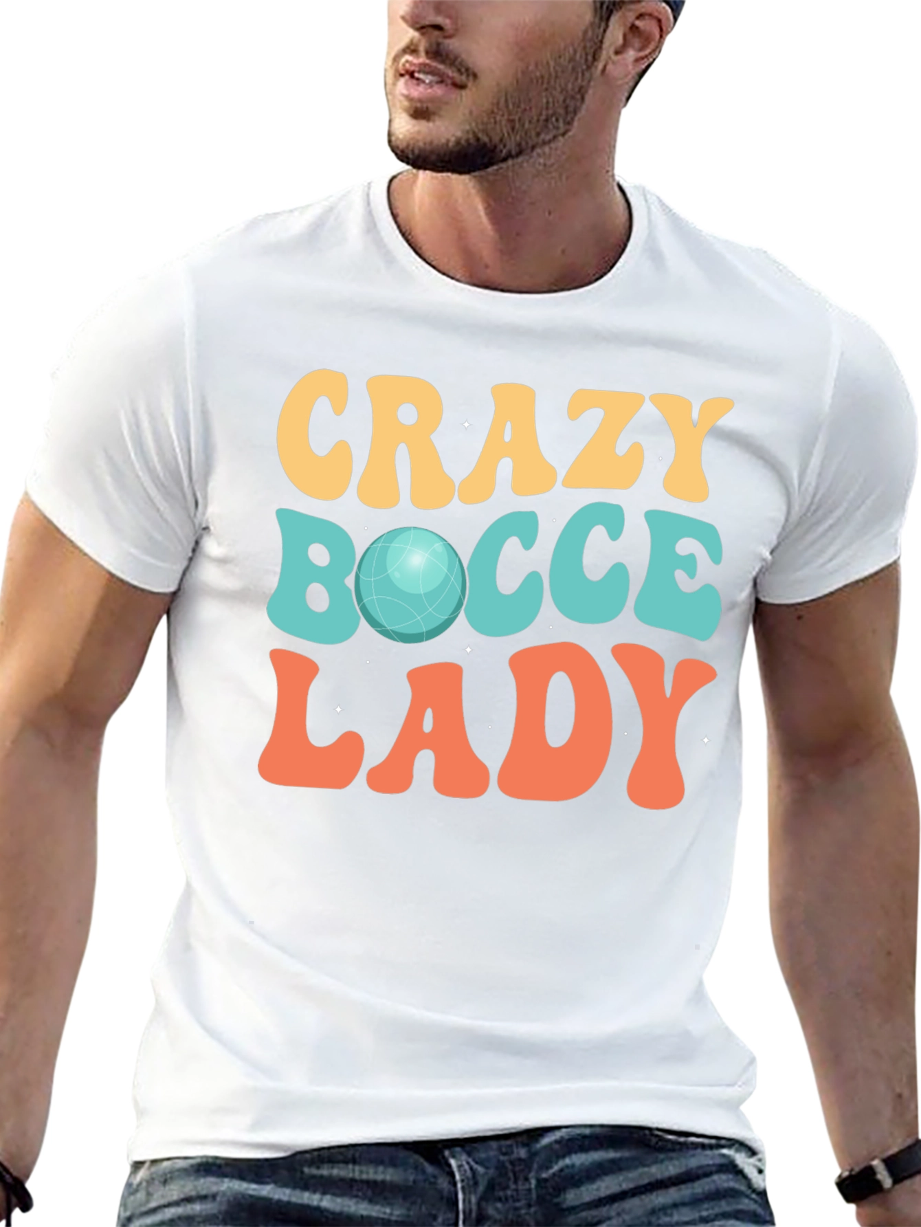 Crazy Bocce Lady T-Shirt