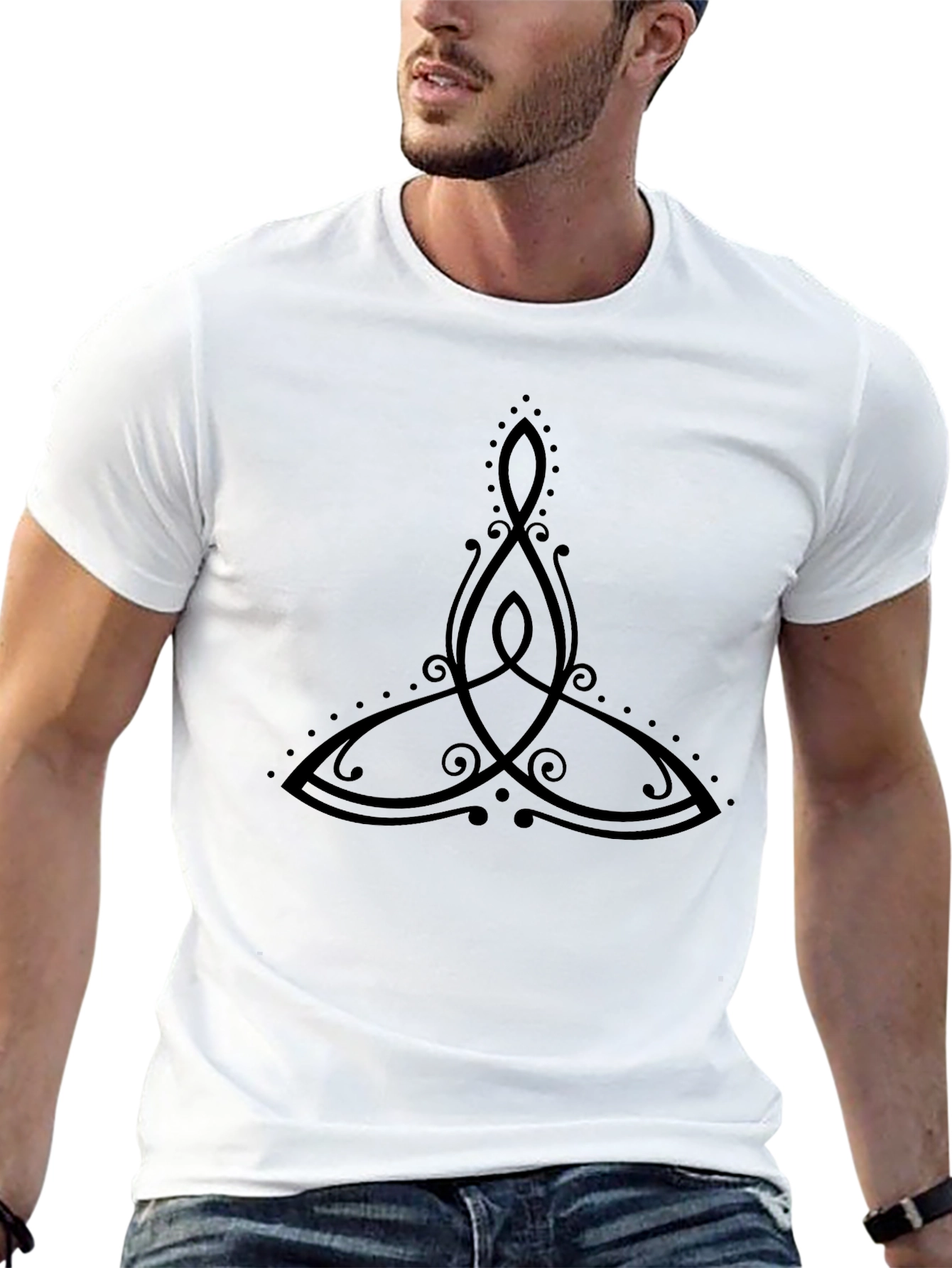 Celtic Motherhood Knot Black T-Shirt