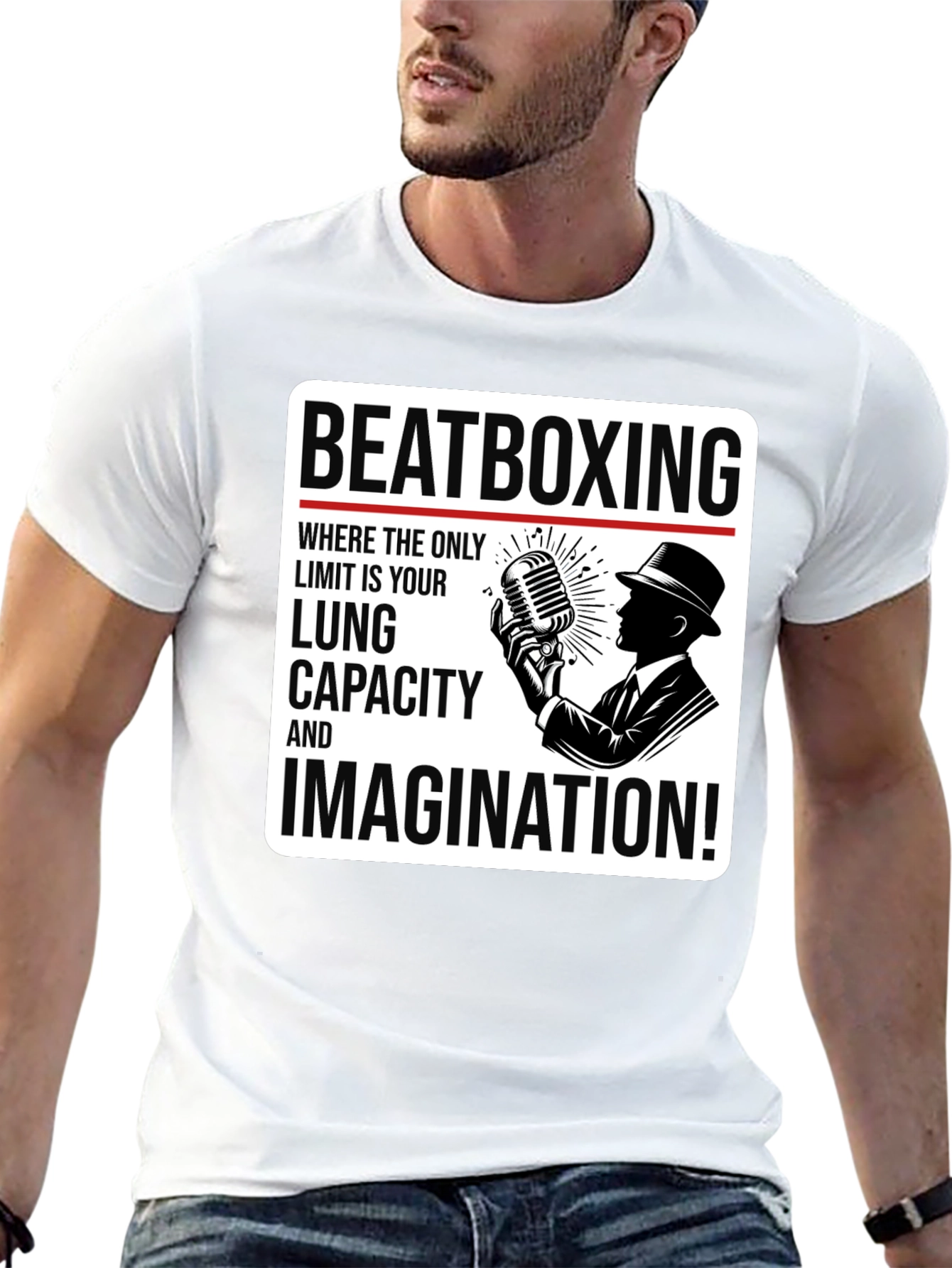 Beatboxing Lung Capacity Imagination T-Shirt