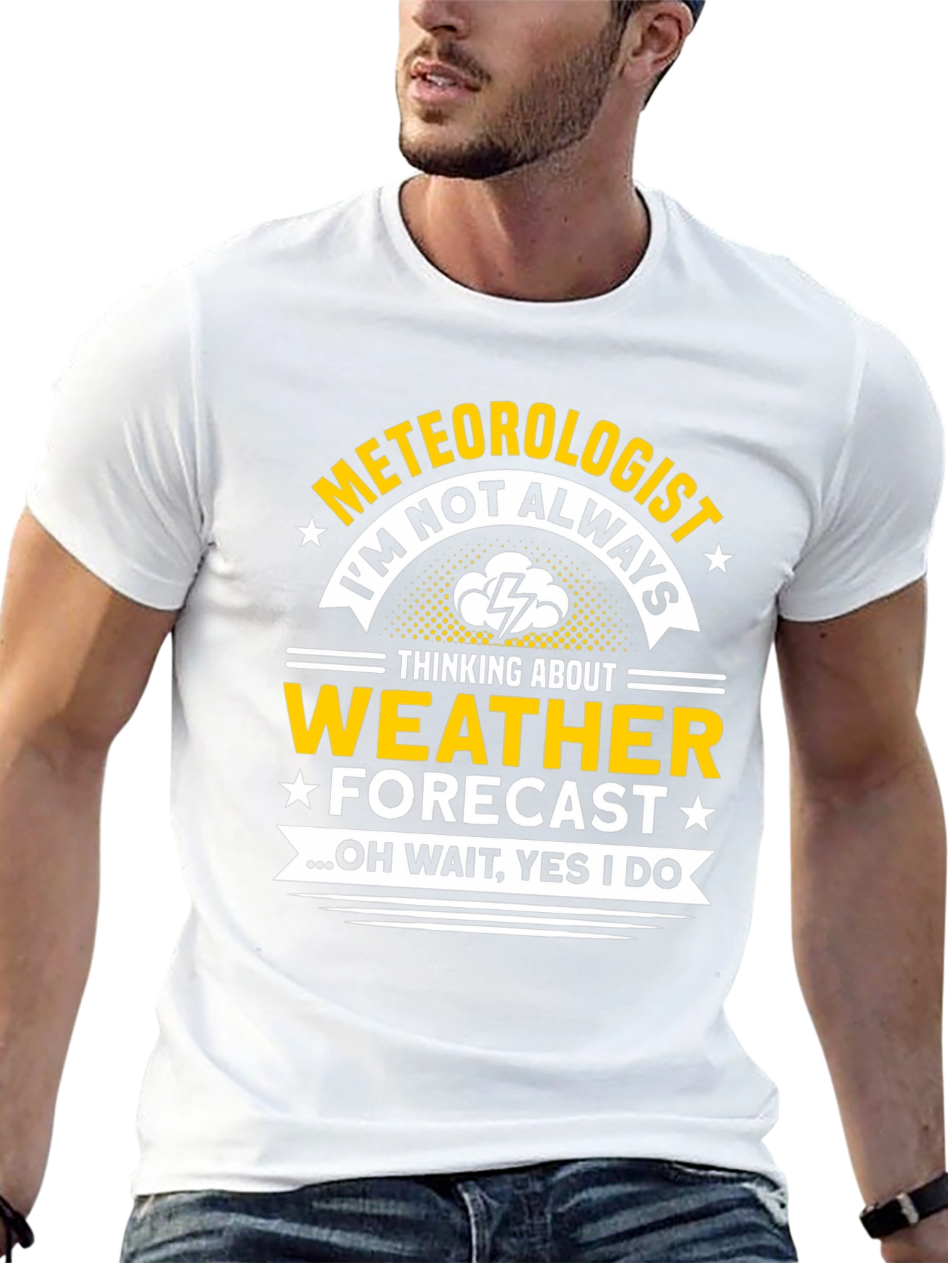 Meteorologist Weather Forecast Graphic T-Shirt
