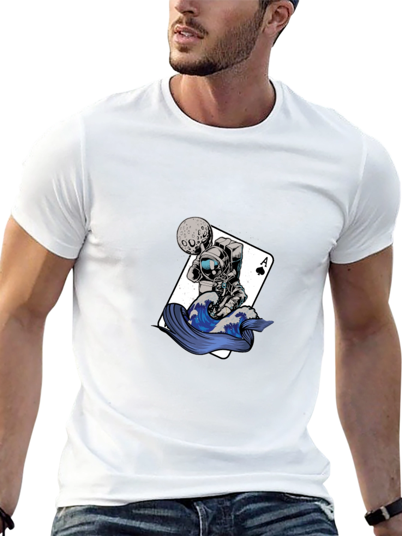 Ace Astronaut Graphic T-Shirt