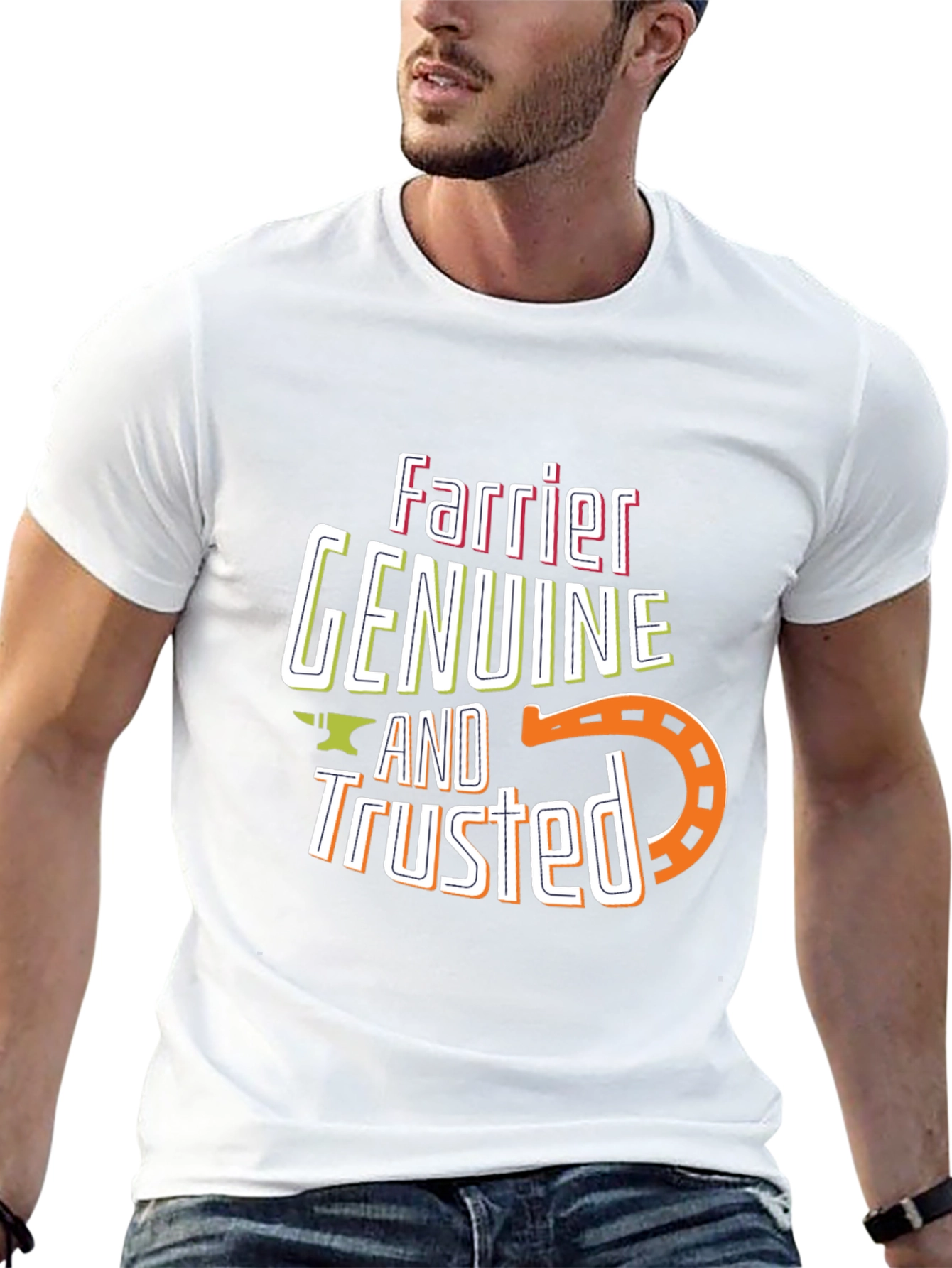 Farrier Genuine & Trusted Graphic Tee