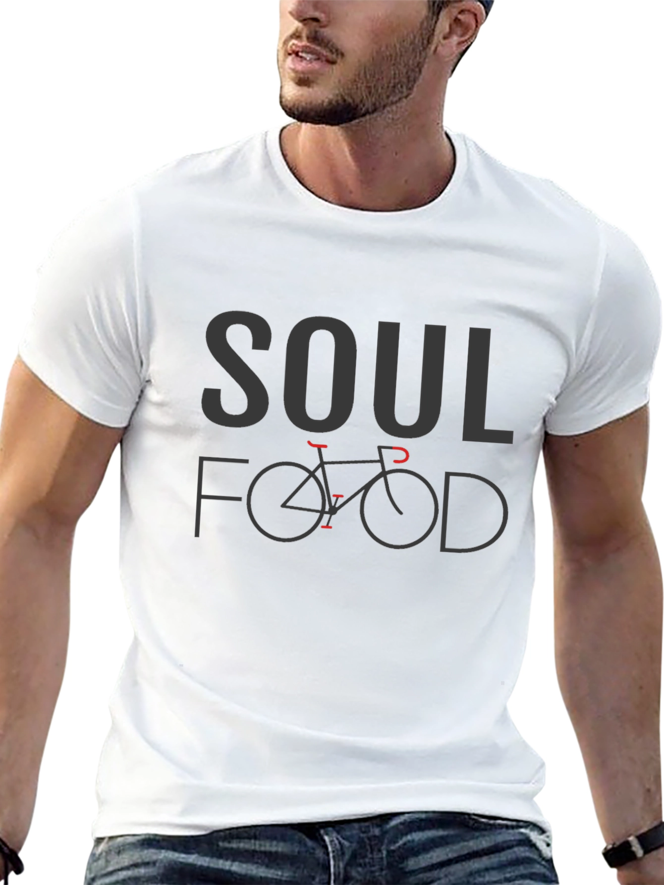 Soul Food Bike Graphic Tee - Premium Comfort