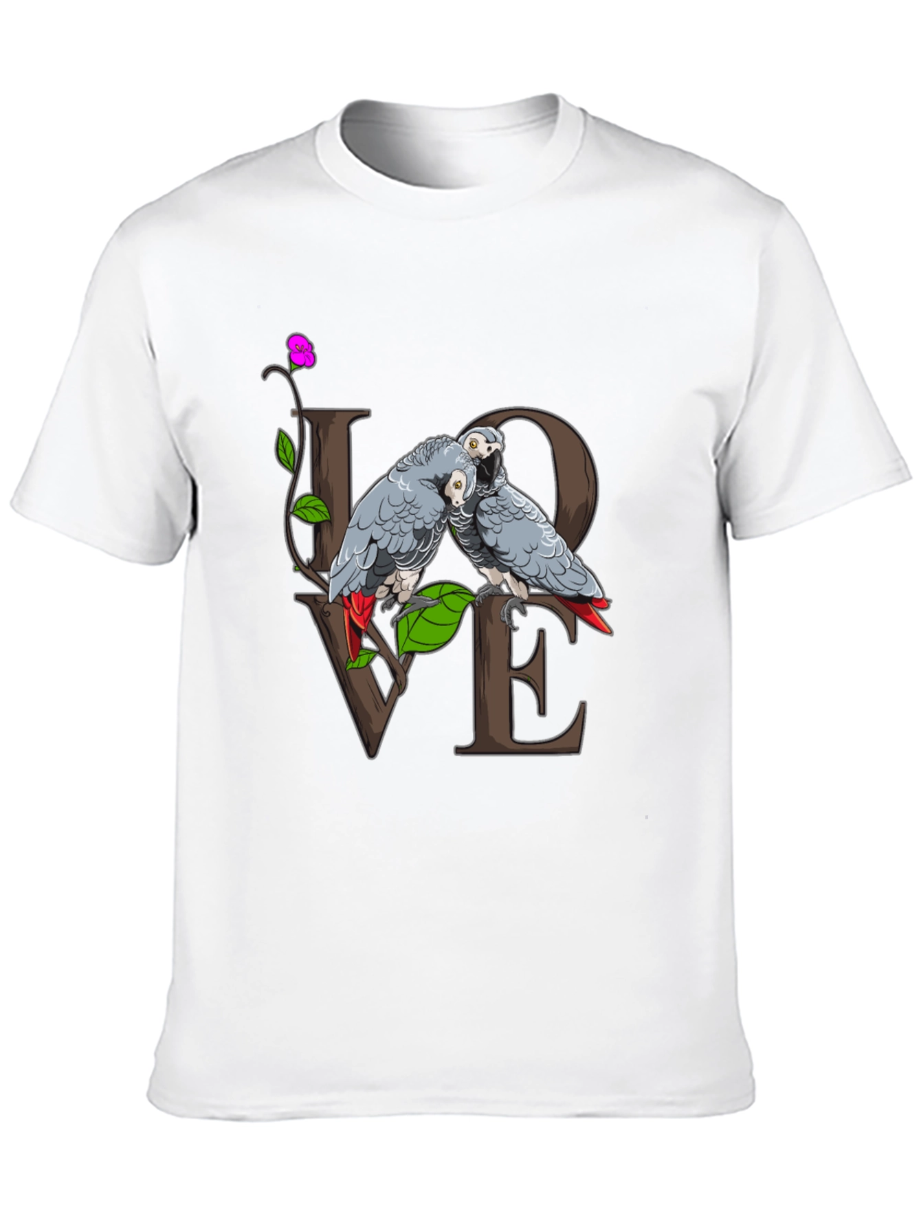 Love Birds Graphic T-Shirt