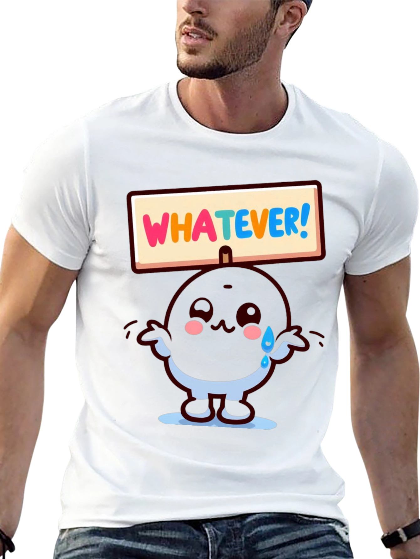 Whatever! Kawaii Graphic T-Shirt
