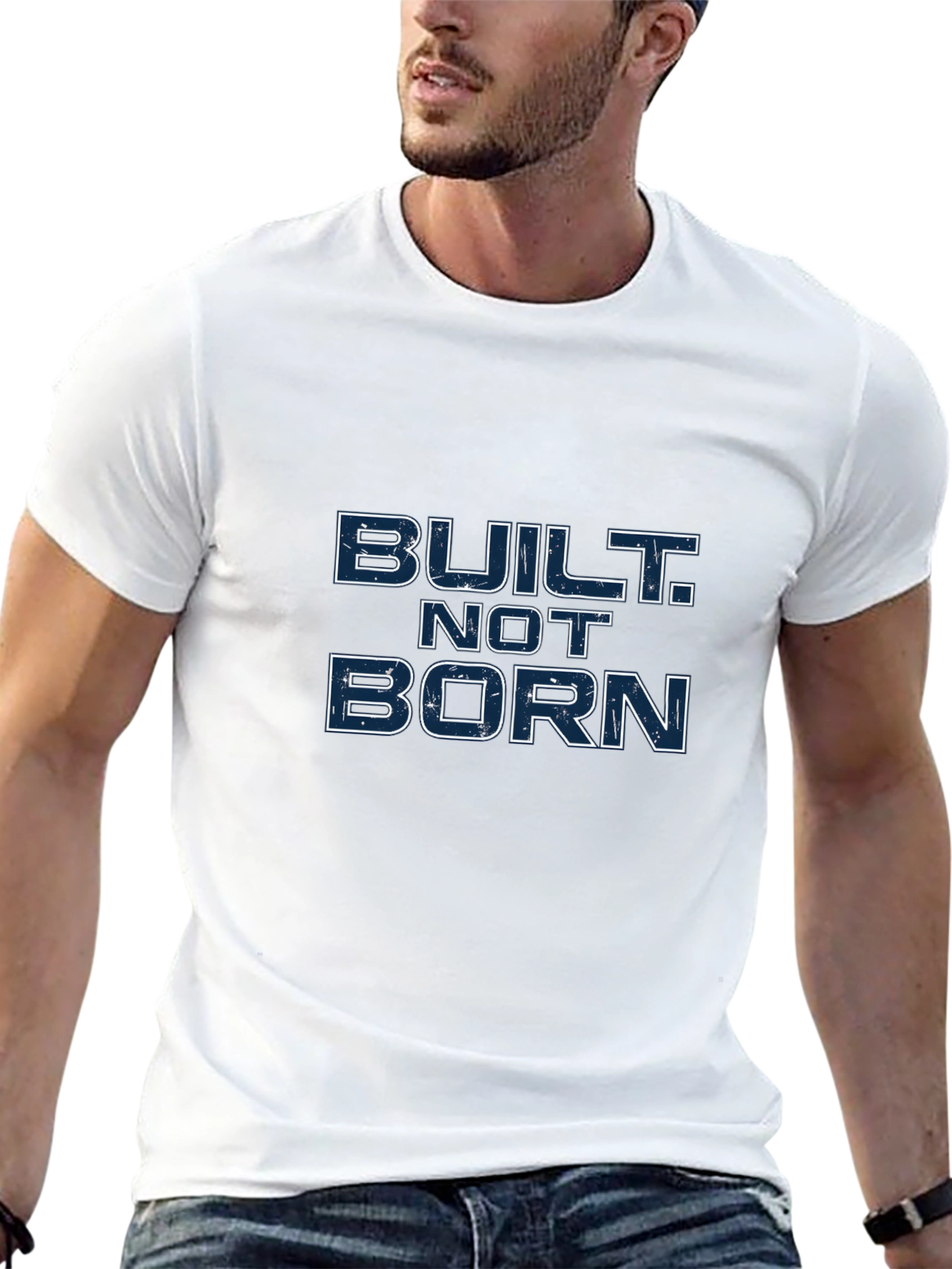 Built Not Born Graphic Tee - Black