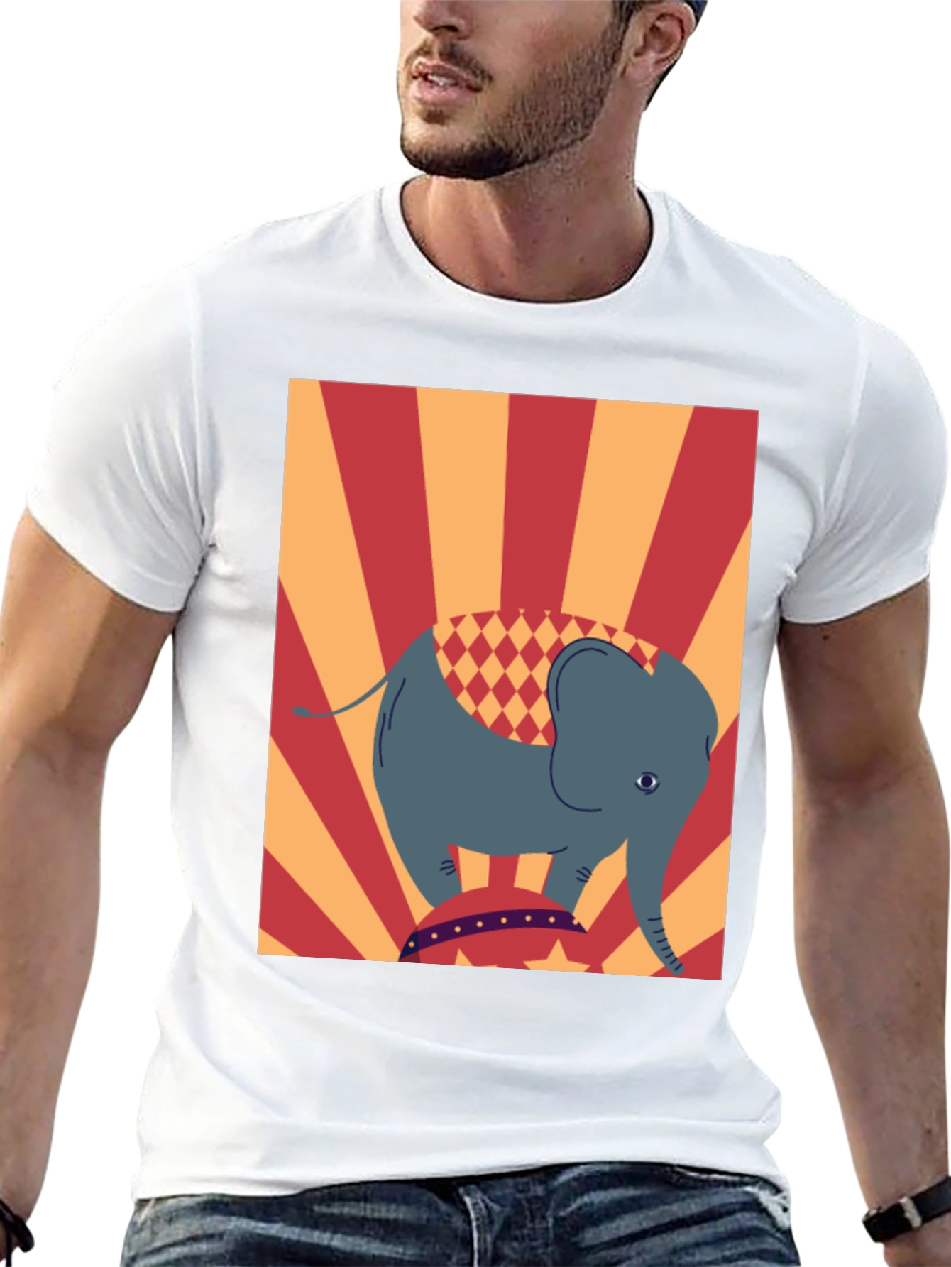 Circus Elephant T-Shirt