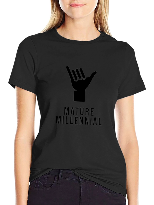 Mature Millennial Graphic T-Shirt