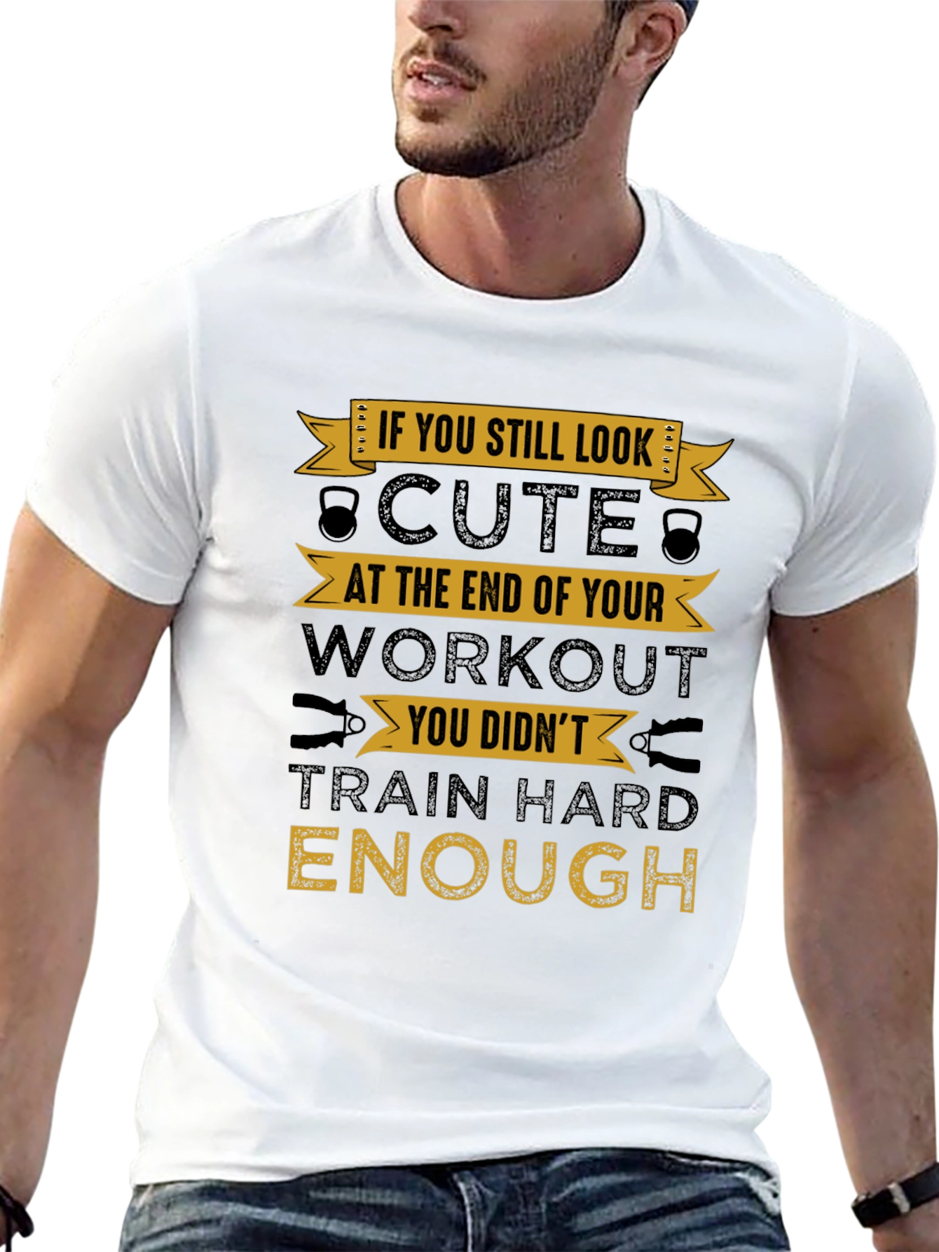 Workout Motivation T-Shirt - Cute Design
