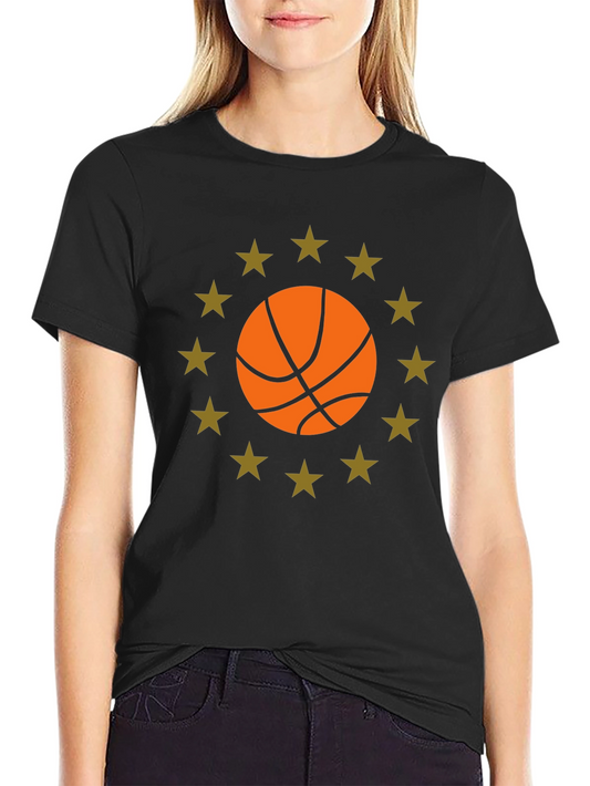 Basketball Star Graphic T-Shirt